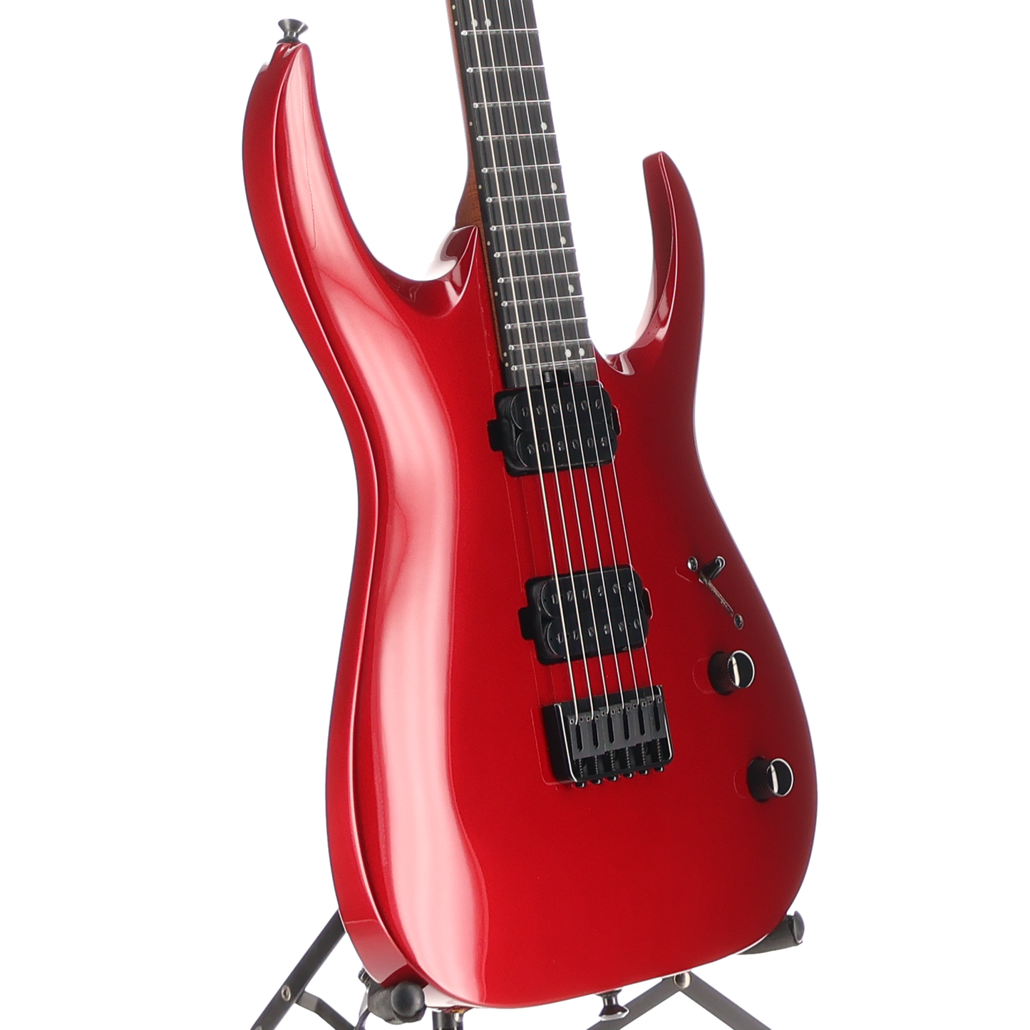 Jackson Pro Series Signature Misha Mansoor Juggernaut HT6, Ebony Fingerboard, Red Crystal (AA7) (07667)