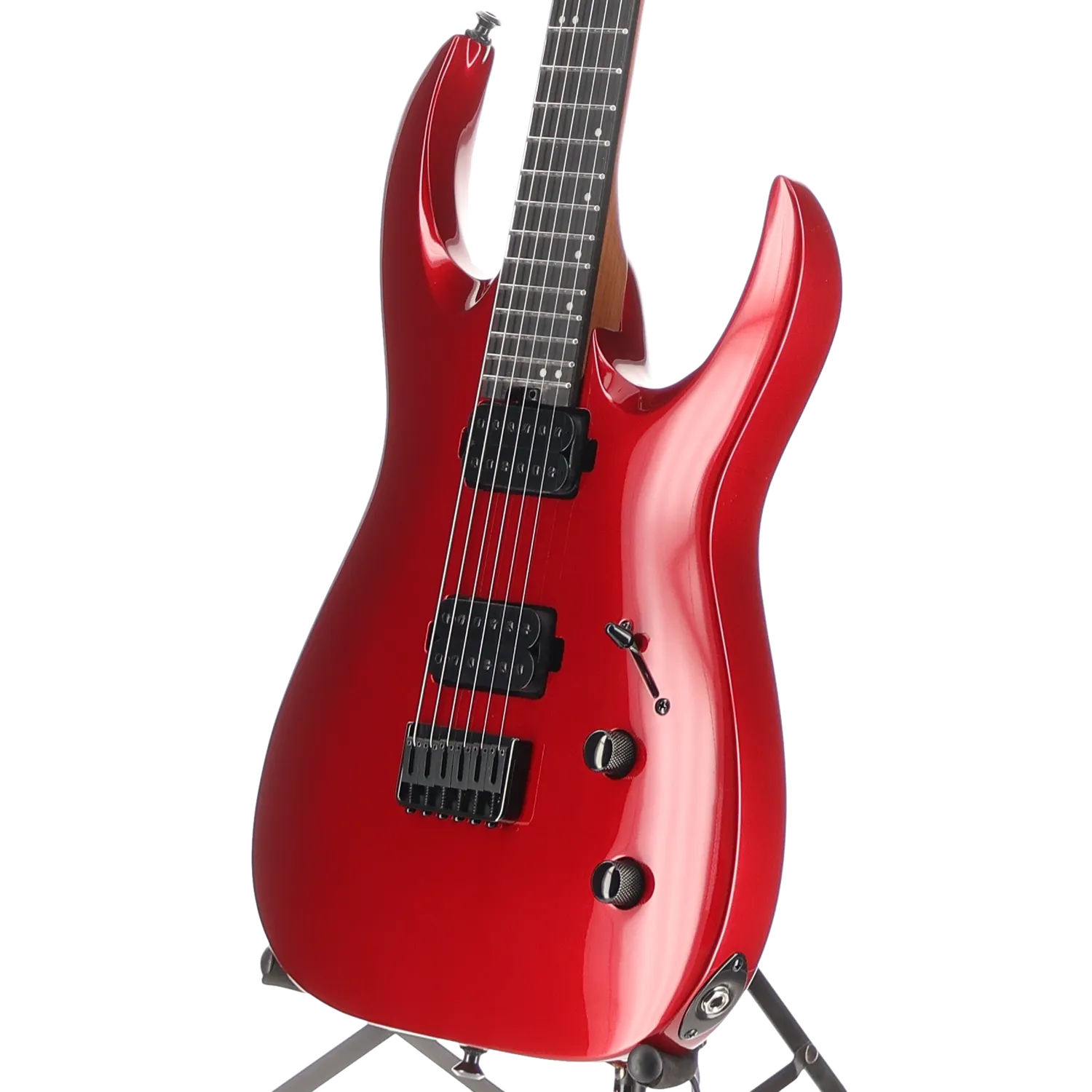 Jackson Pro Series Signature Misha Mansoor Juggernaut HT6, Ebony Fingerboard, Red Crystal (AA7) (07667)