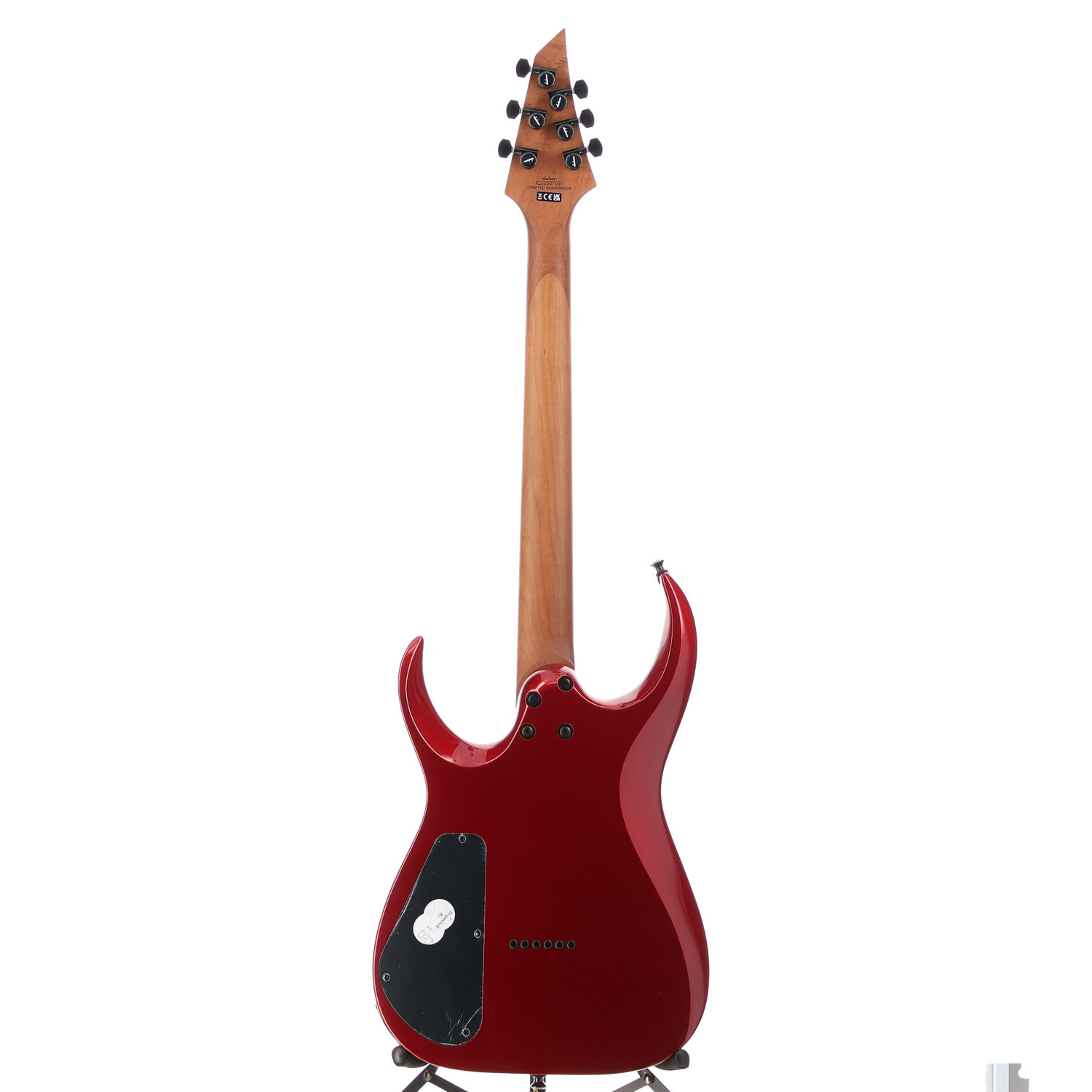 Jackson Pro Series Signature Misha Mansoor Juggernaut HT6, Ebony Fingerboard, Red Crystal (AA7) (07667)