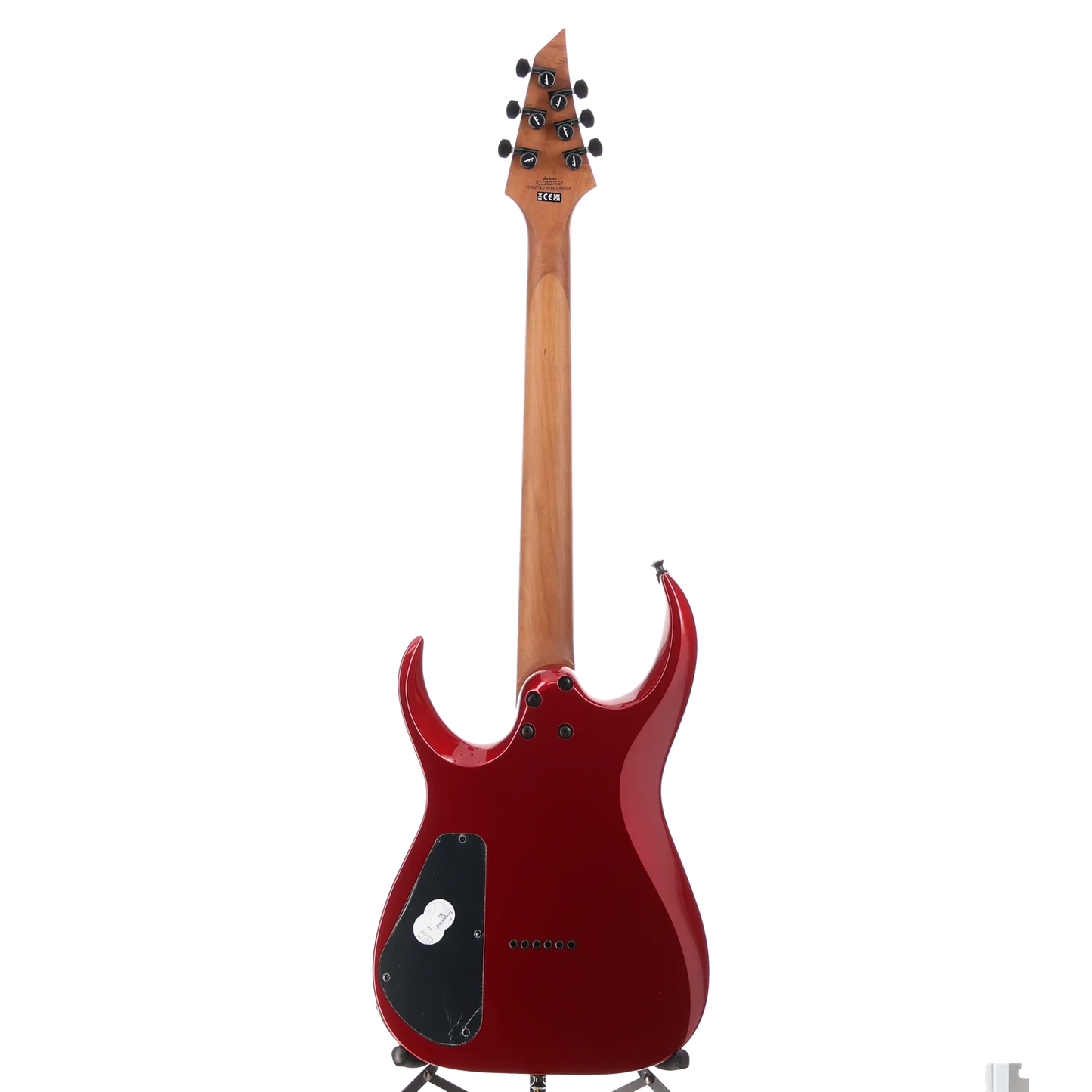 Jackson Pro Series Signature Misha Mansoor Juggernaut HT6, Ebony Fingerboard, Red Crystal (AA7) (07667)