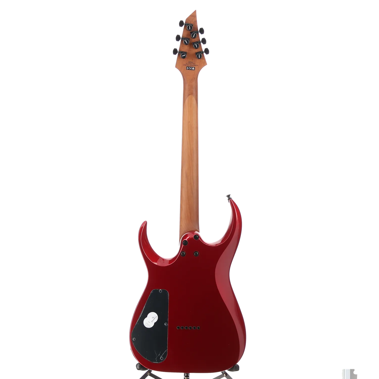Jackson Pro Series Signature Misha Mansoor Juggernaut HT6, Ebony Fingerboard, Red Crystal (AA7) (07667)
