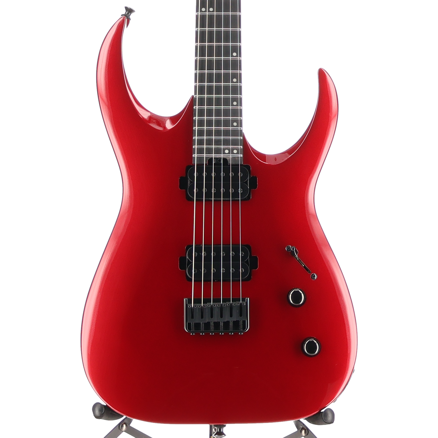 Jackson Pro Series Signature Misha Mansoor Juggernaut HT6, Ebony Fingerboard, Red Crystal (AA7) (07667)