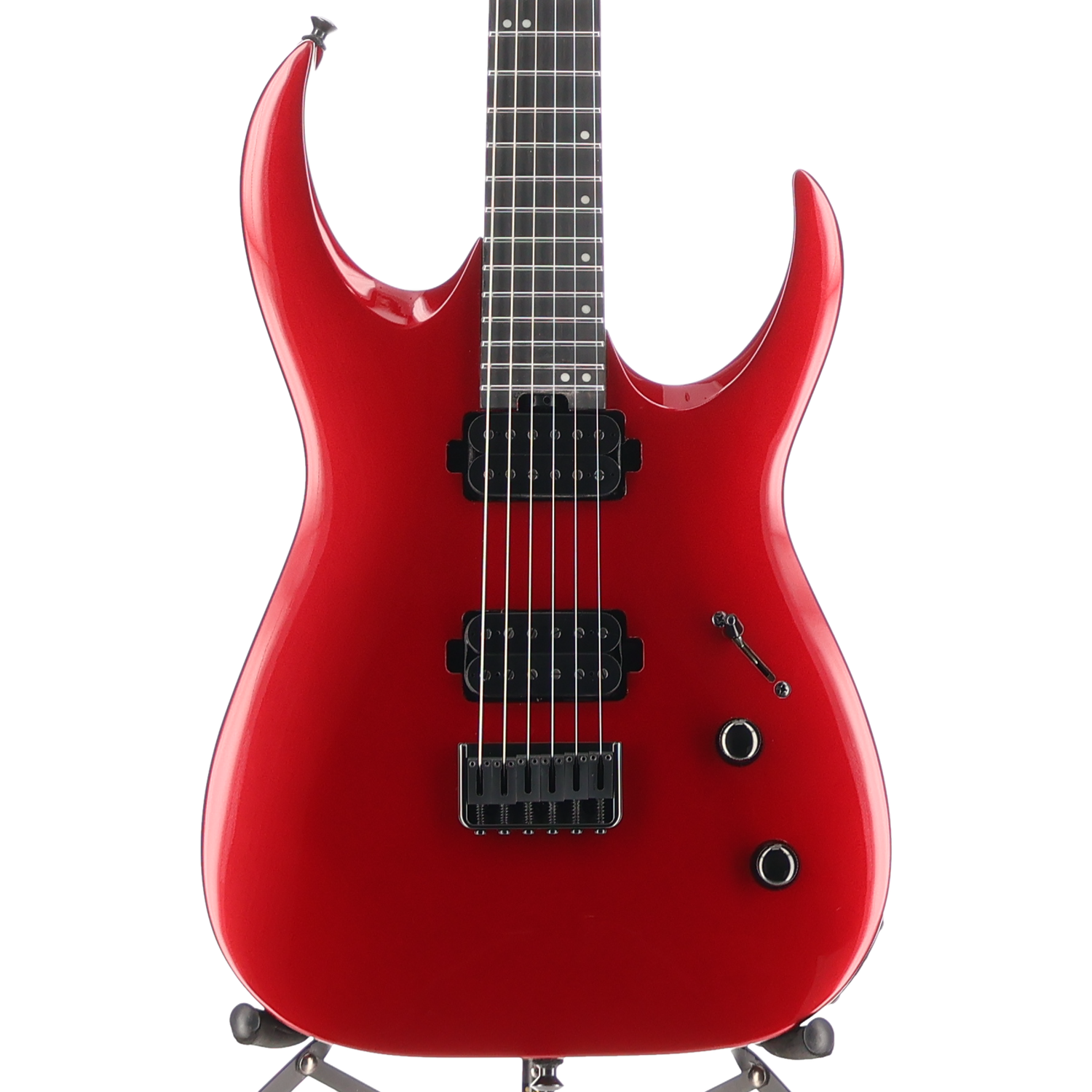Jackson Pro Series Signature Misha Mansoor Juggernaut HT6, Ebony Fingerboard, Red Crystal (AA7) (07667)
