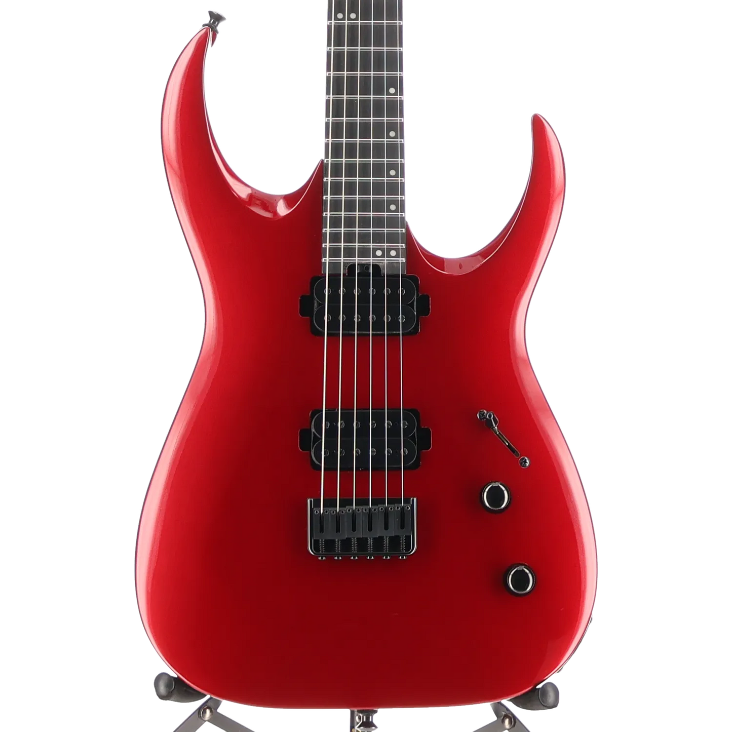 Jackson Pro Series Signature Misha Mansoor Juggernaut HT6, Ebony Fingerboard, Red Crystal (AA7) (07667)
