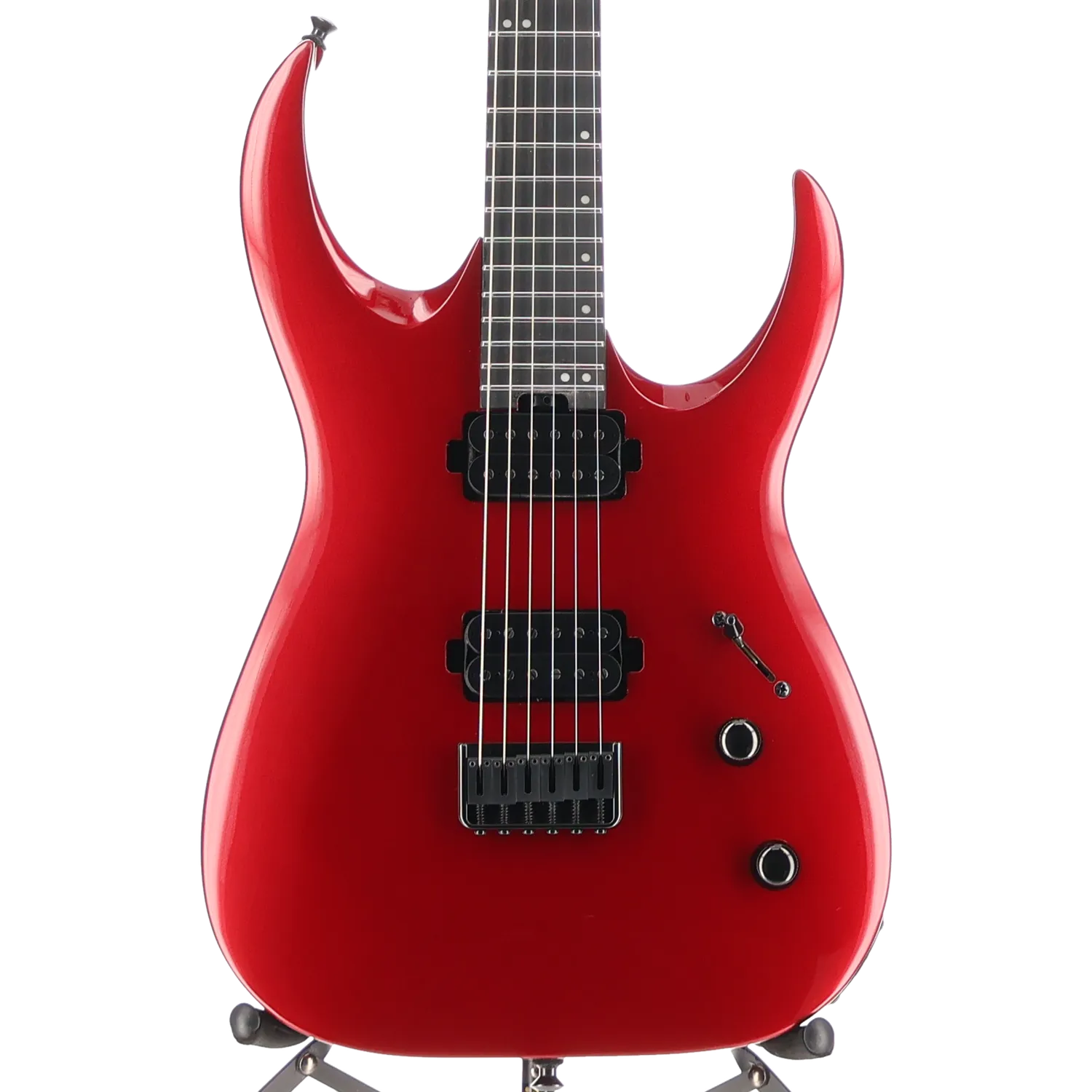 Jackson Pro Series Signature Misha Mansoor Juggernaut HT6, Ebony Fingerboard, Red Crystal (AA7) (07667)