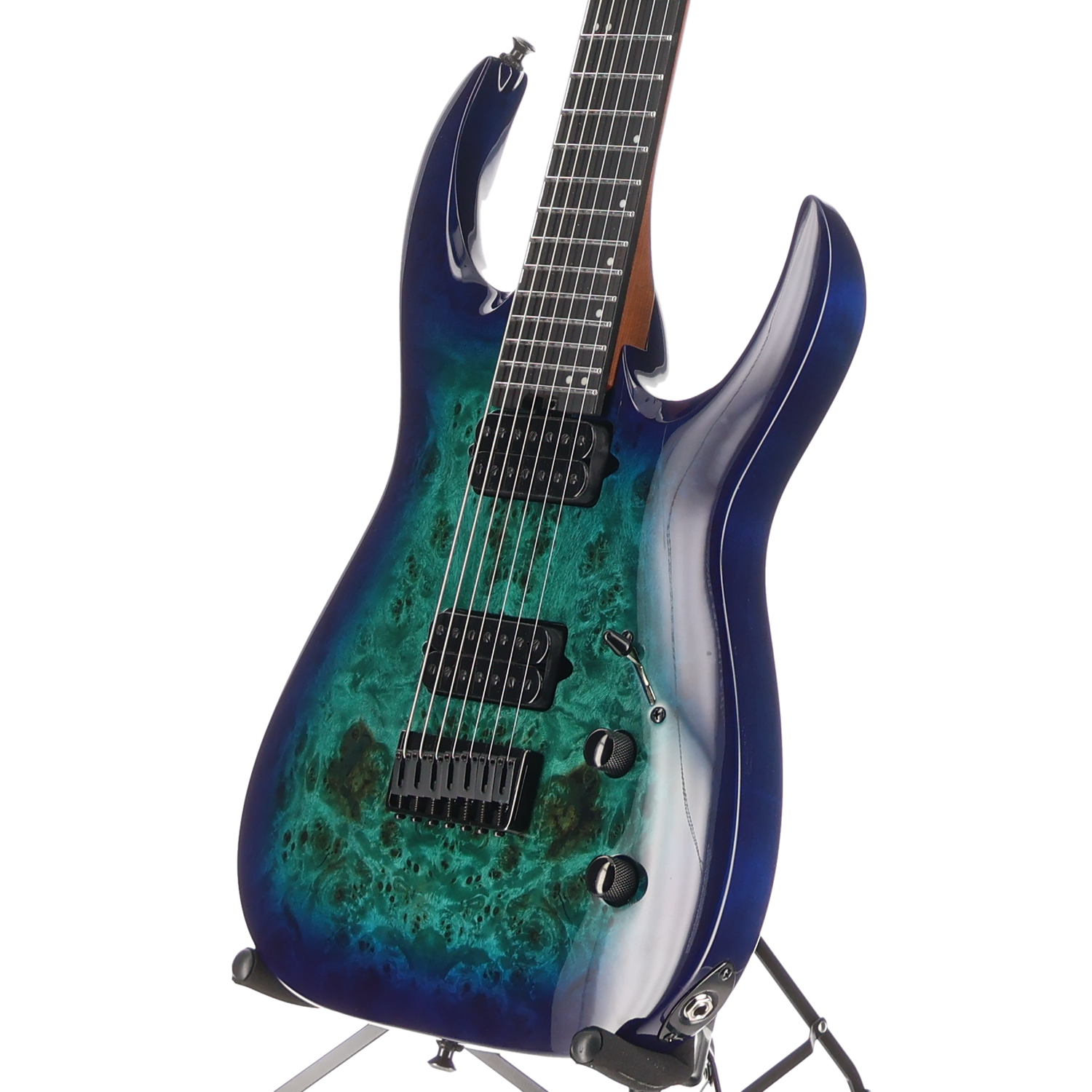 Jackson Pro Series Signature Misha Mansoor Juggernaut HT7P, Chlorine Burst, Stage Ready (O3) (02722)