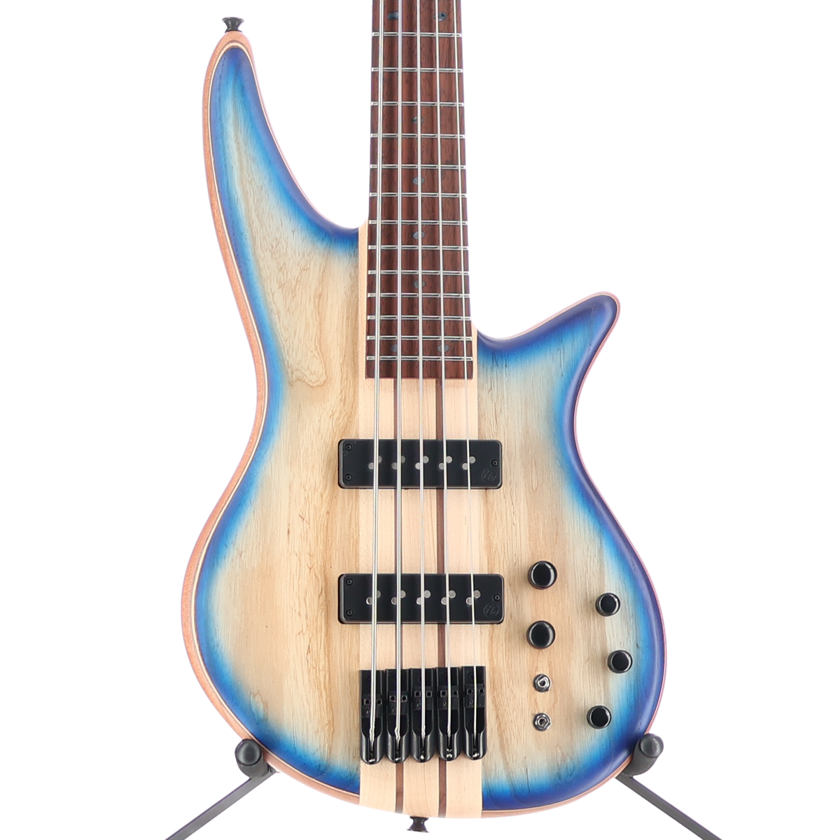 Jackson Pro Series Spectra Bass SBA V, Caramelized Jatoba Fingerboard, Blue Burst (Y8) (19622)