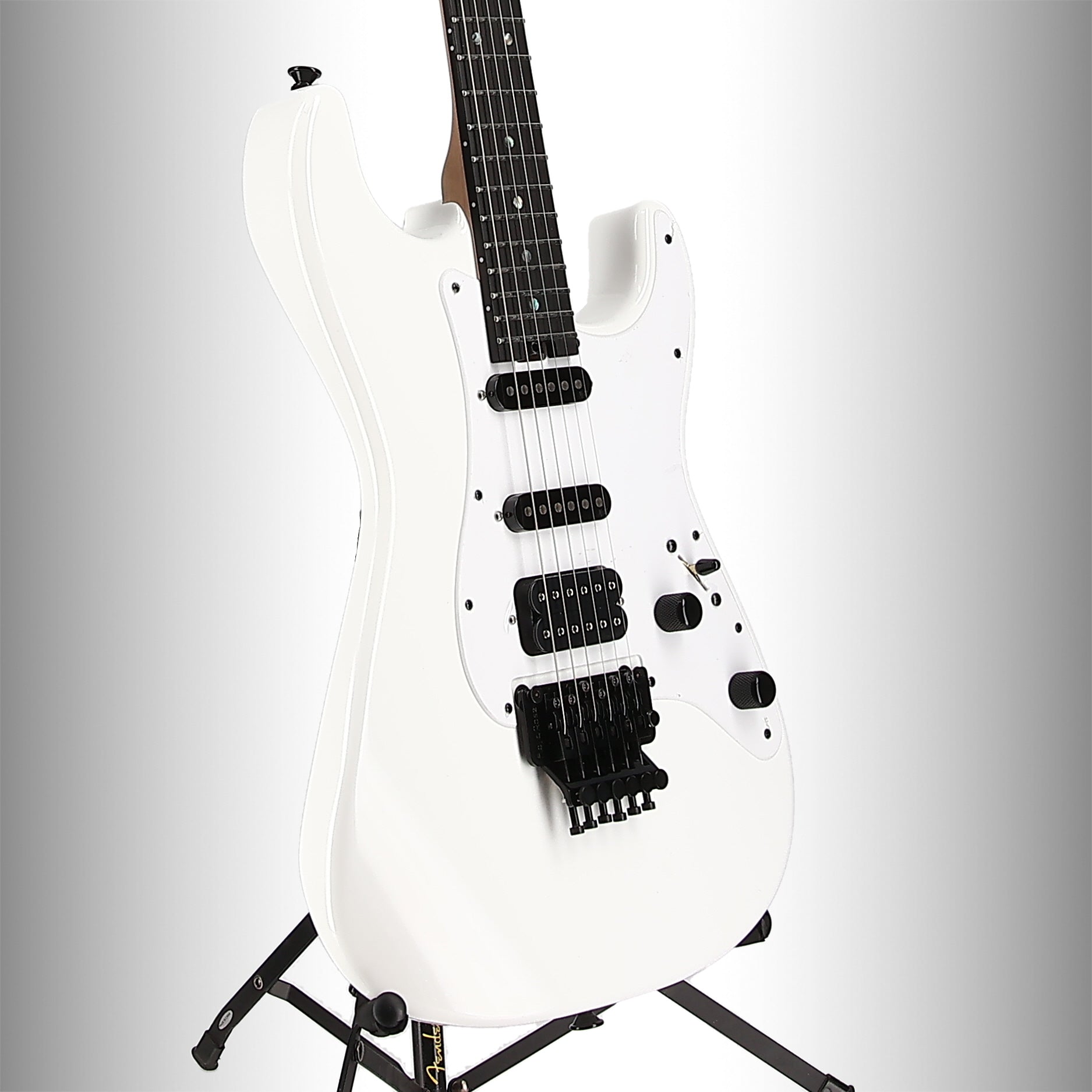 Jackson USA Signature Adrian Smith San Dimas SD, Ebony Fingerboard, Snow White (D6) (10496)