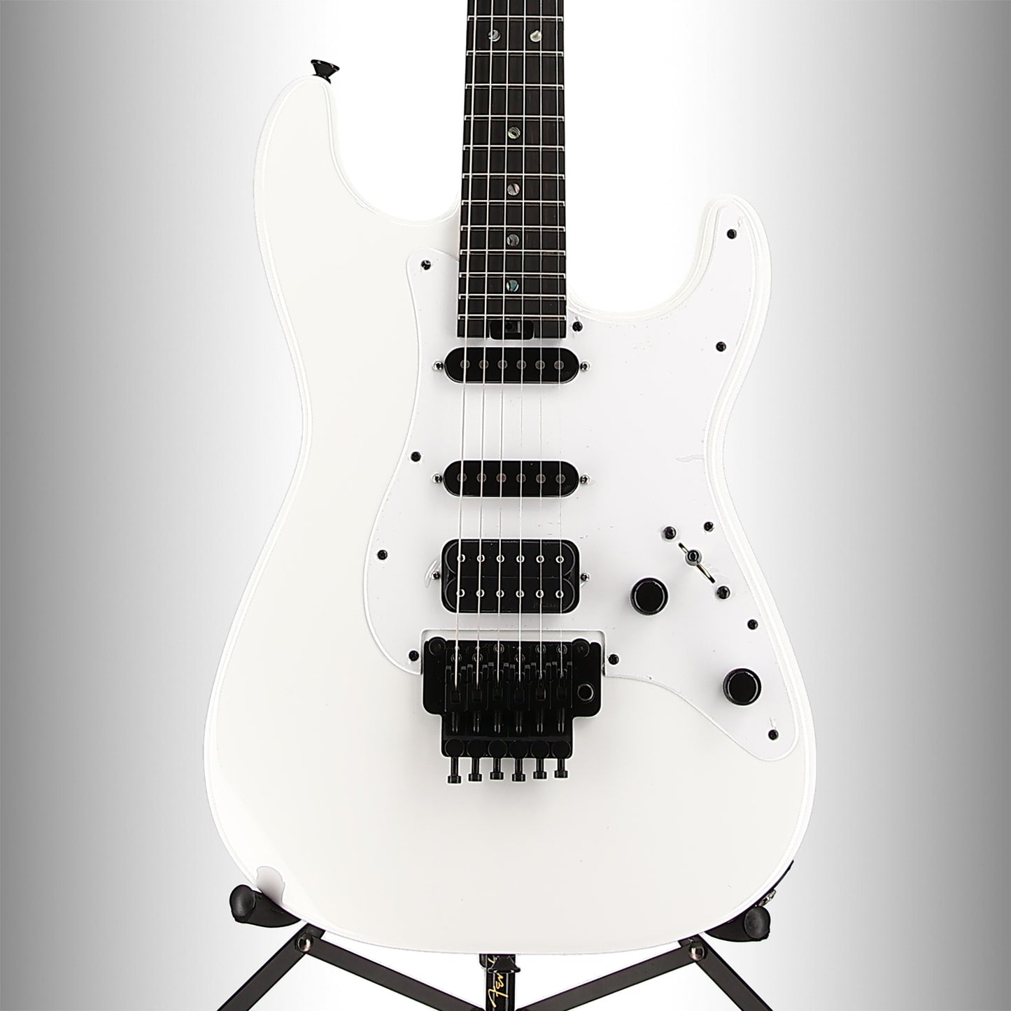 Jackson USA Signature Adrian Smith San Dimas SD, Ebony Fingerboard, Snow White (D6) (10496)