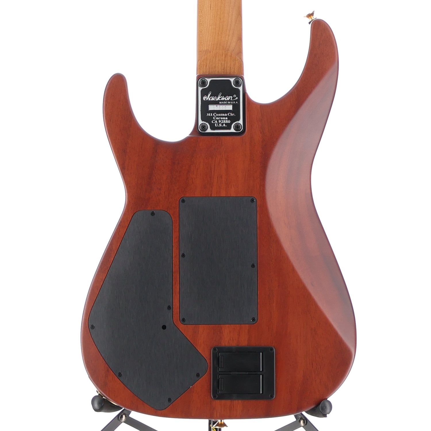 Jackson USA Signature Phil Collen PC1 Satin Stain, Satin Transparent Black, Premium Setup (RC3) (17629)