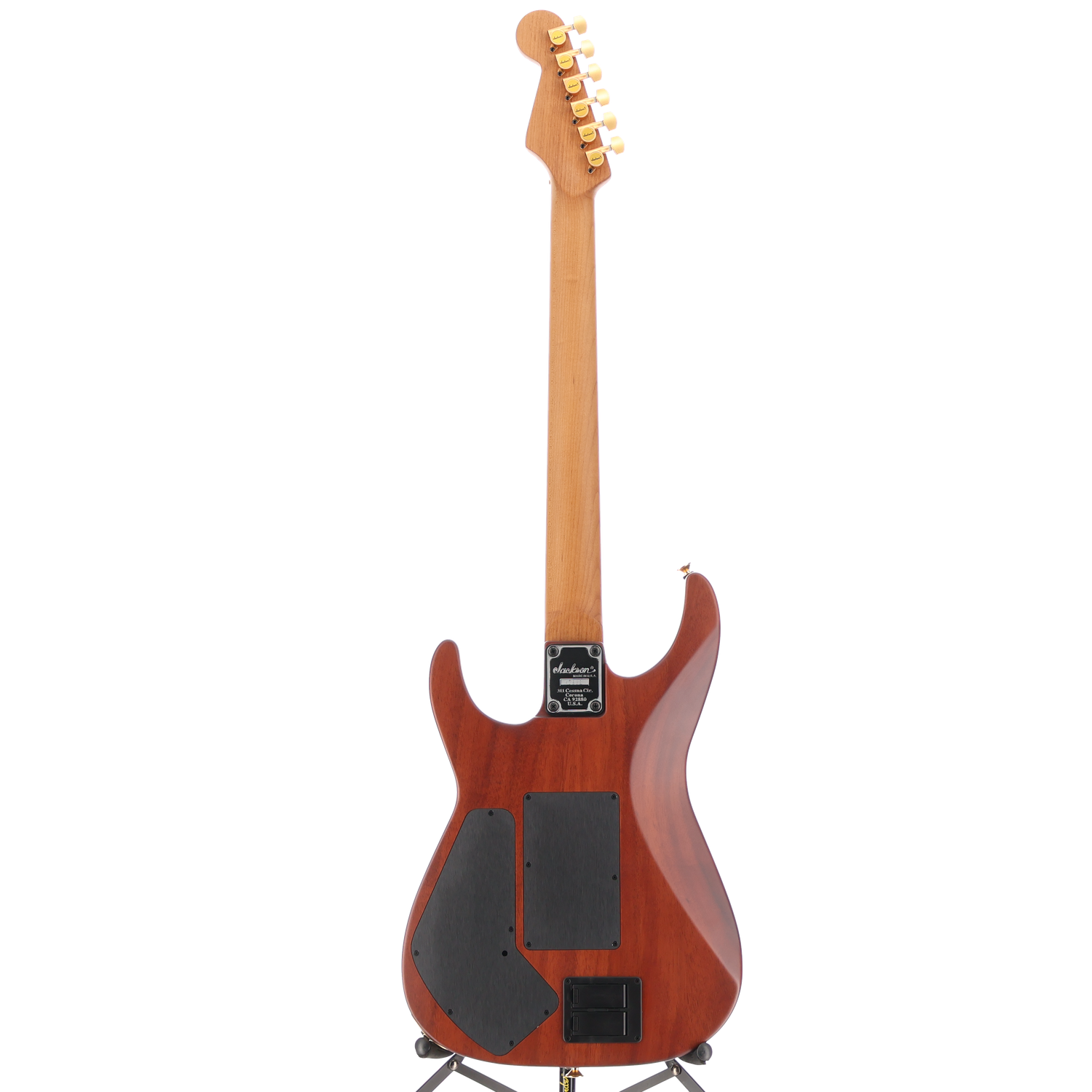 Jackson USA Signature Phil Collen PC1 Satin Stain, Satin Transparent Black, Premium Setup (RC3) (17629)