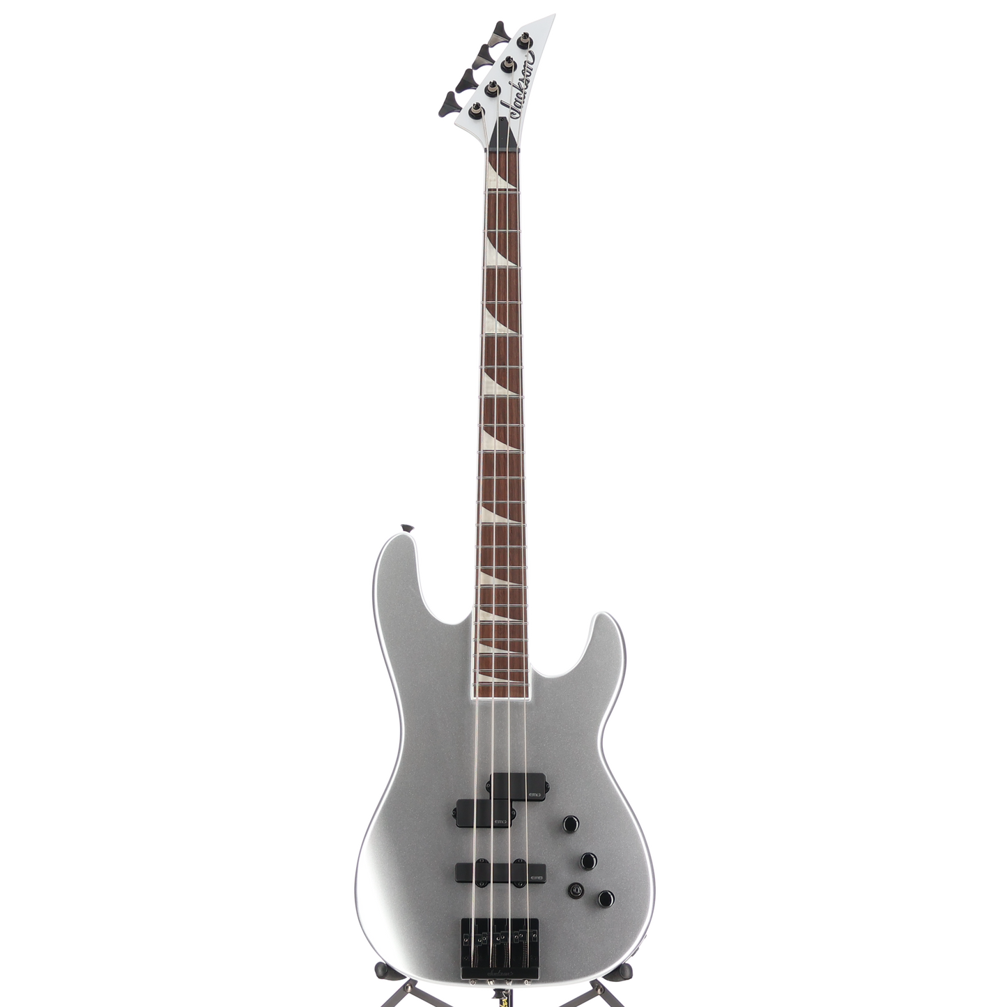 Jackson X Series Signature David Ellefson 30th Anniversary Concert Bass CBX IV, Laurel Fingerboard, Quicksilver (SR) (24395)