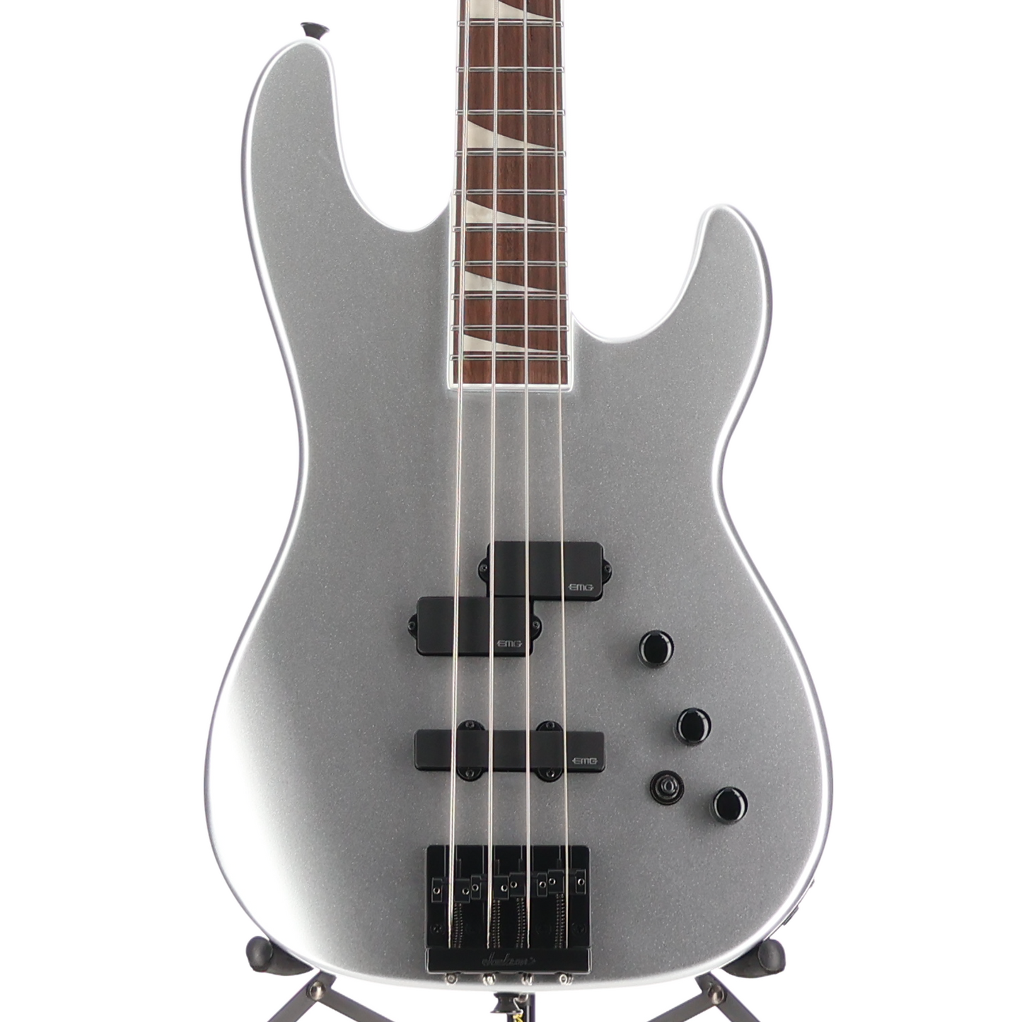 Jackson X Series Signature David Ellefson 30th Anniversary Concert Bass CBX IV, Laurel Fingerboard, Quicksilver (SR) (24395)
