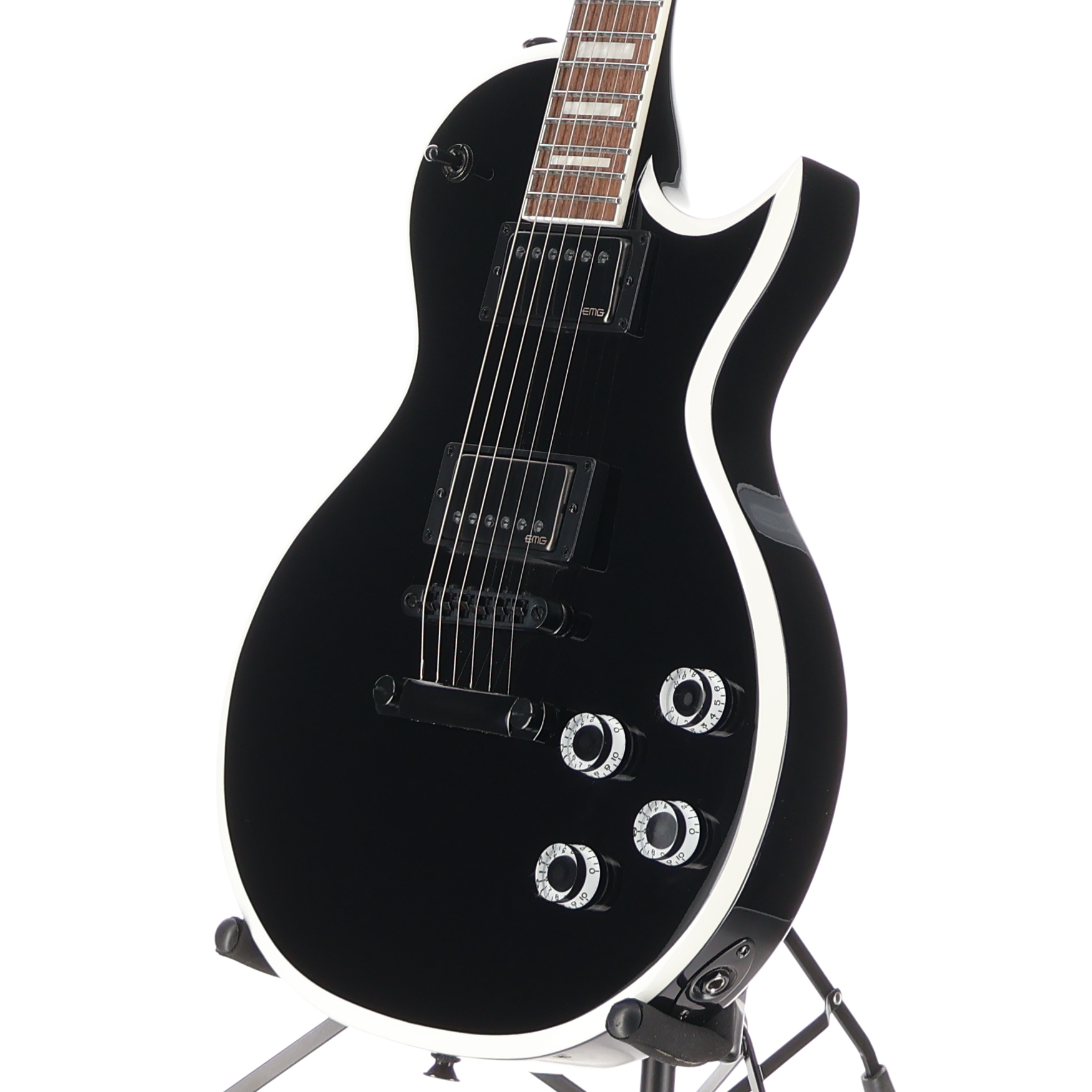 Jackson X Series Signature Marty Friedman MF-1, Gloss Black with White Bevels, Pro Setup (B8) (24524) (14924)