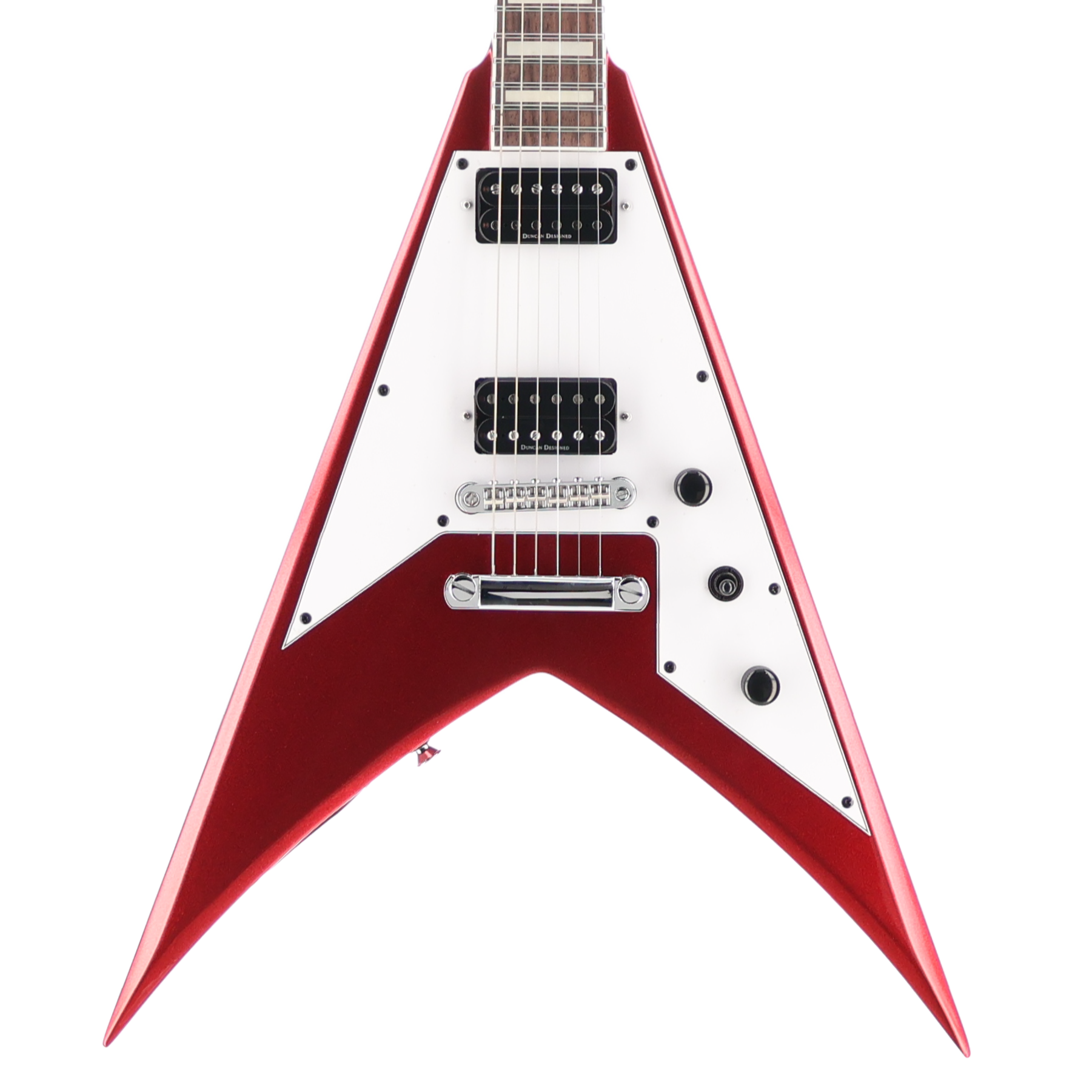 Jackson X Series Signature Scott Ian King V KVXT, Laurel Fingerboard, Candy Apple Red (G5) (12169)