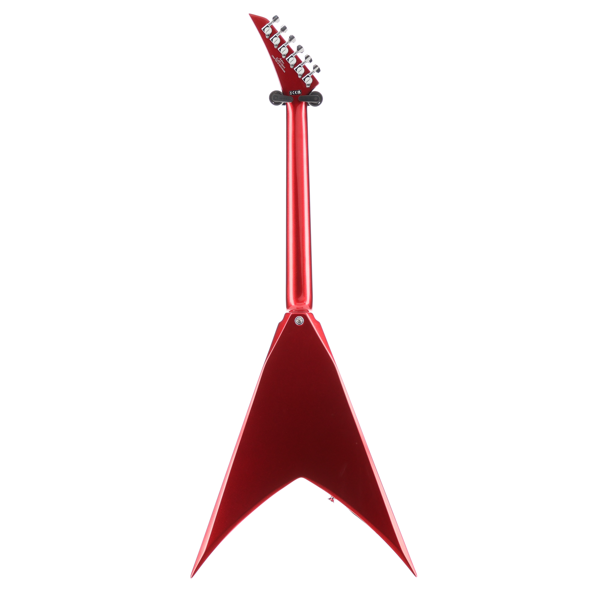 Jackson X Series Signature Scott Ian King V KVXT, Laurel Fingerboard, Candy Apple Red (SR) (10644)