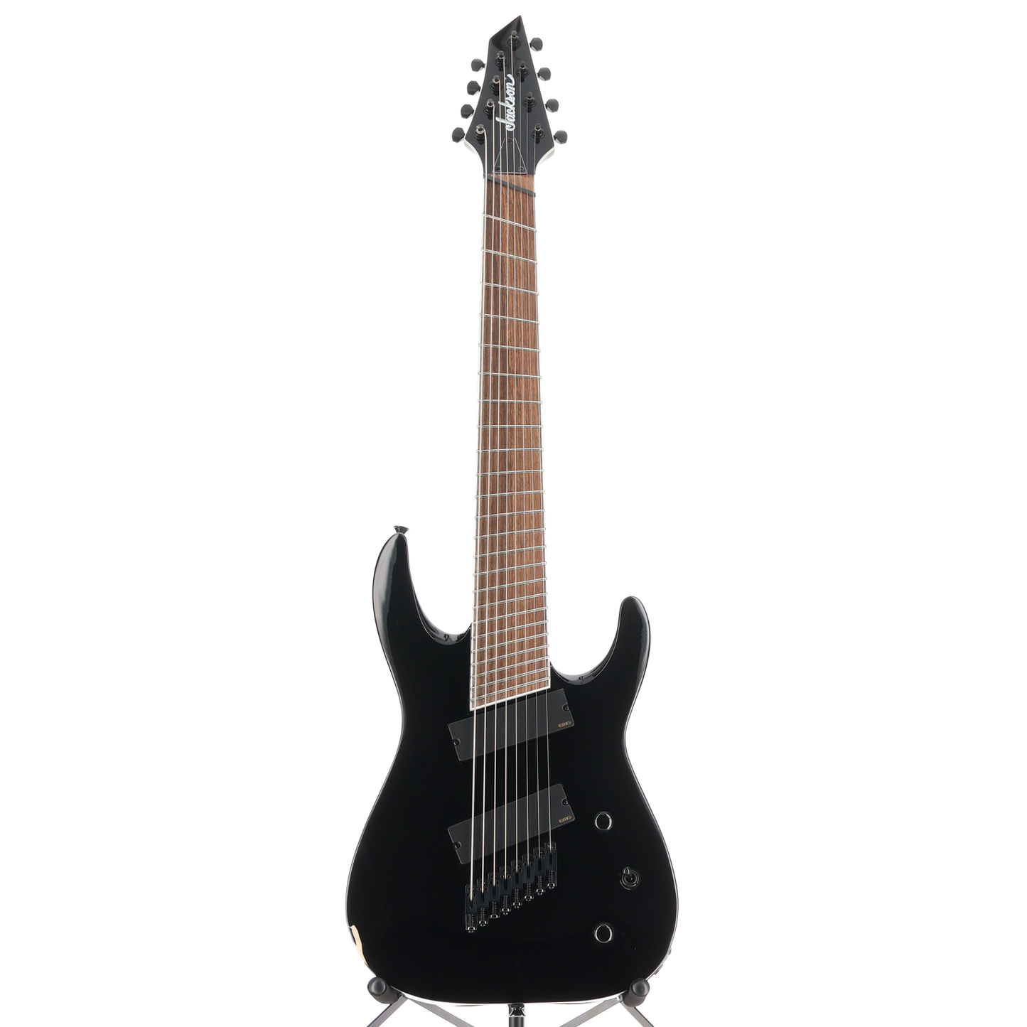 Jackson X Series Soloist Arch Top SLAT8 MS, Multi-Scale, Gloss Black, Fully Tested (K1) (12485)