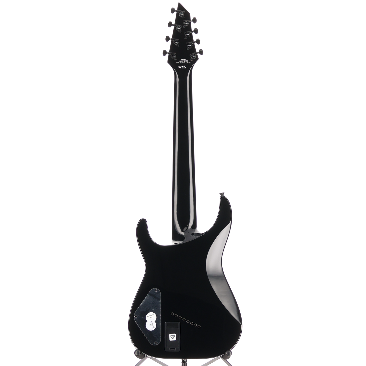 Jackson X Series Soloist Arch Top SLAT8 MS, Multi-Scale, Gloss Black, Fully Tested (K1) (12485)