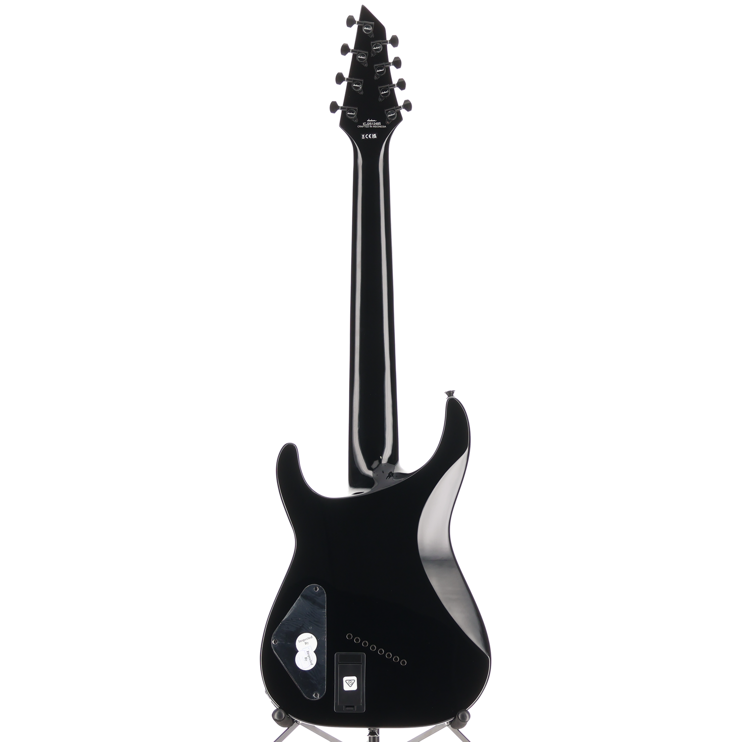 Jackson X Series Soloist Arch Top SLAT8 MS, Multi-Scale, Gloss Black, Fully Tested (K1) (12485)