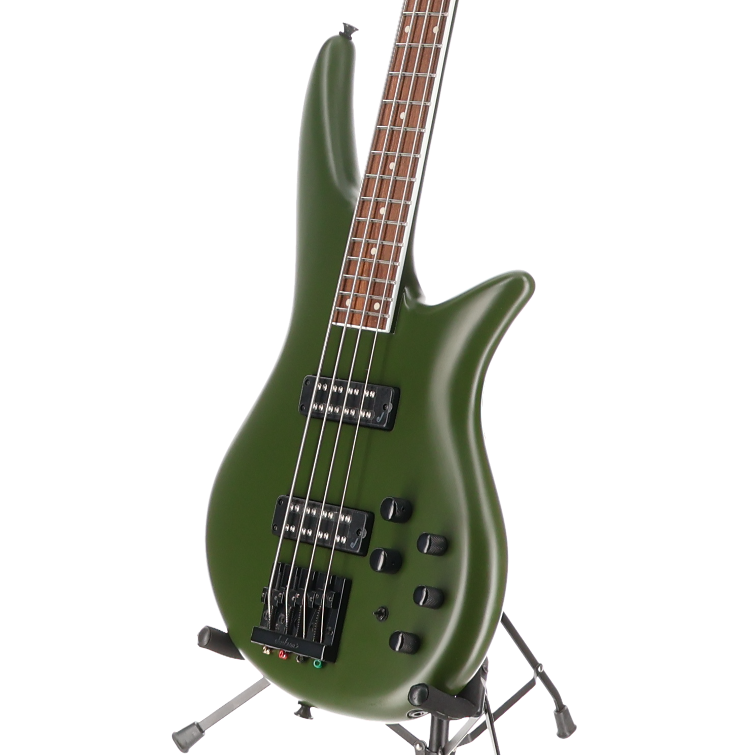 Jackson X Series Spectra Bass SBX IV, Laurel Fingerboard, Matte Army Drab (K7) (14191)