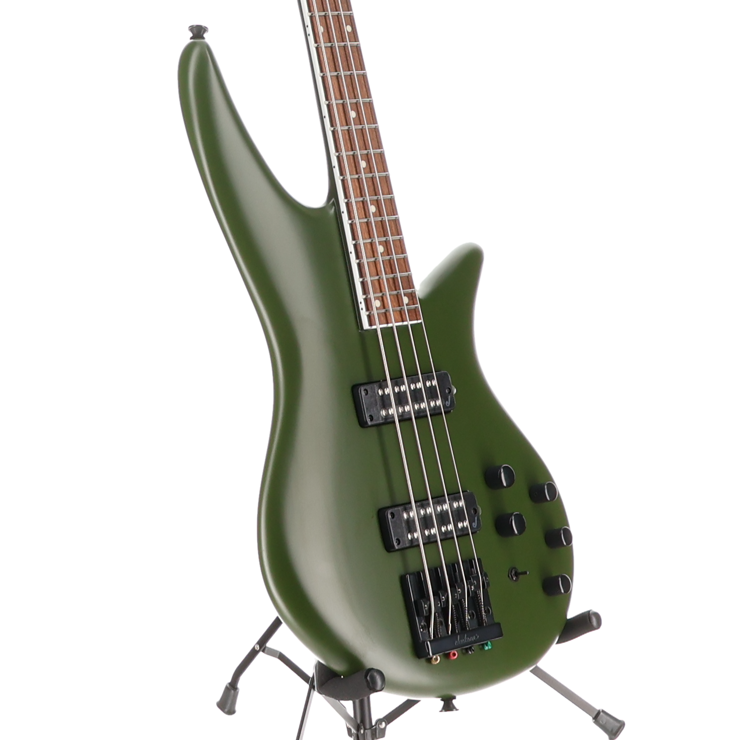 Jackson X Series Spectra Bass SBX IV, Laurel Fingerboard, Matte Army Drab (K7) (14191)