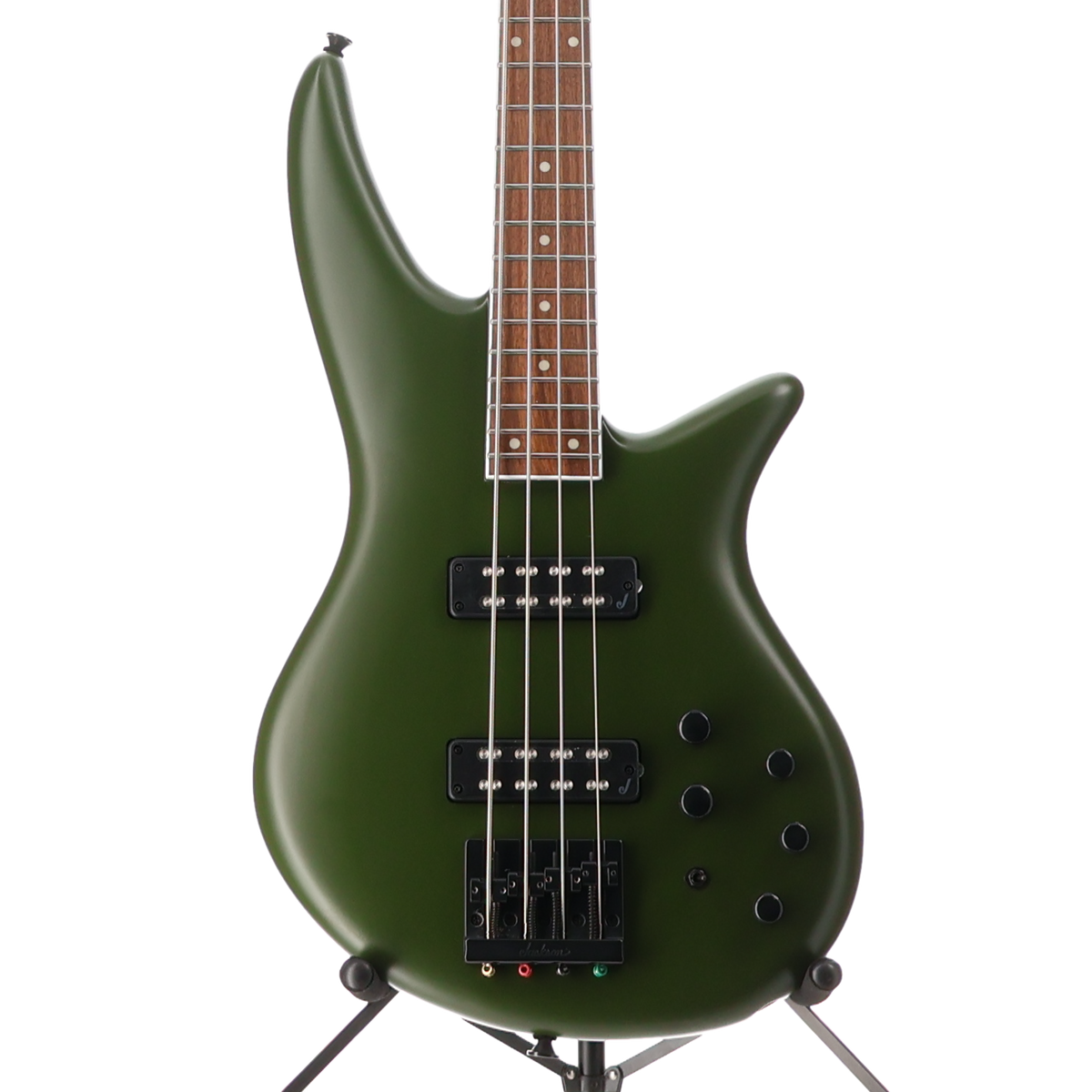 Jackson X Series Spectra Bass SBX IV, Laurel Fingerboard, Matte Army Drab (K7) (14191)