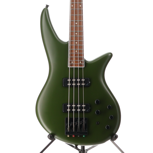 Jackson X Series Spectra Bass SBX IV, Laurel Fingerboard, Matte Army Drab (K7) (14191)