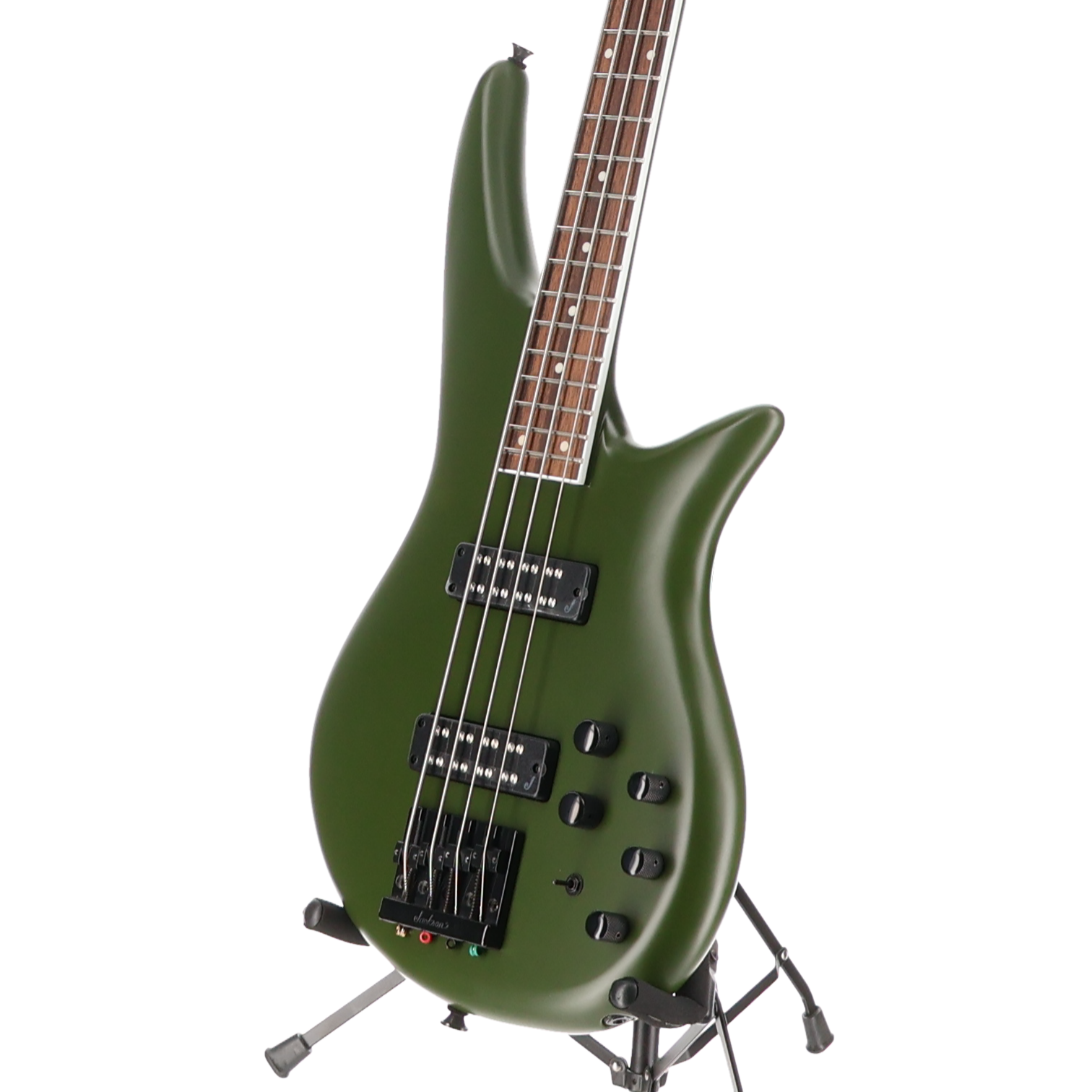 Jackson X Series Spectra Bass SBX IV, Laurel Fingerboard, Matte Army Drab (K9) (14321)