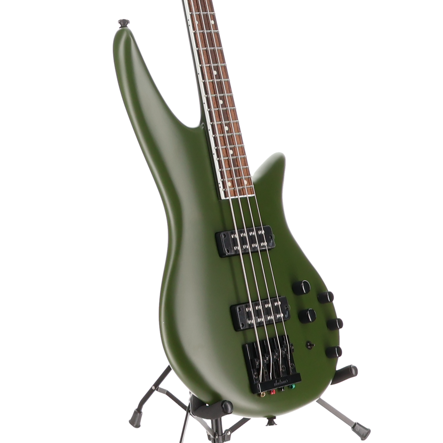 Jackson X Series Spectra Bass SBX IV, Laurel Fingerboard, Matte Army Drab (K9) (14321)