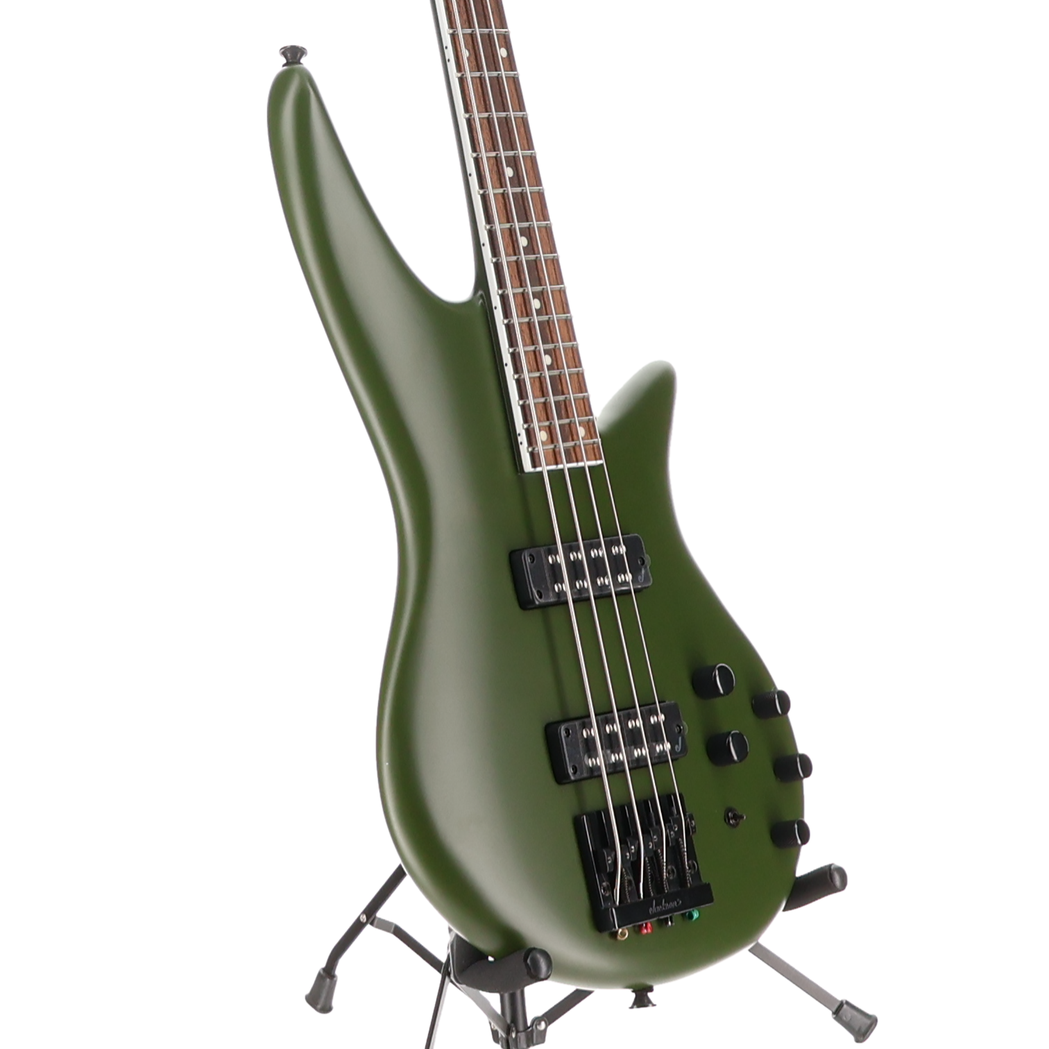 Jackson X Series Spectra Bass SBX IV, Laurel Fingerboard, Matte Army Drab (K9) (14321)