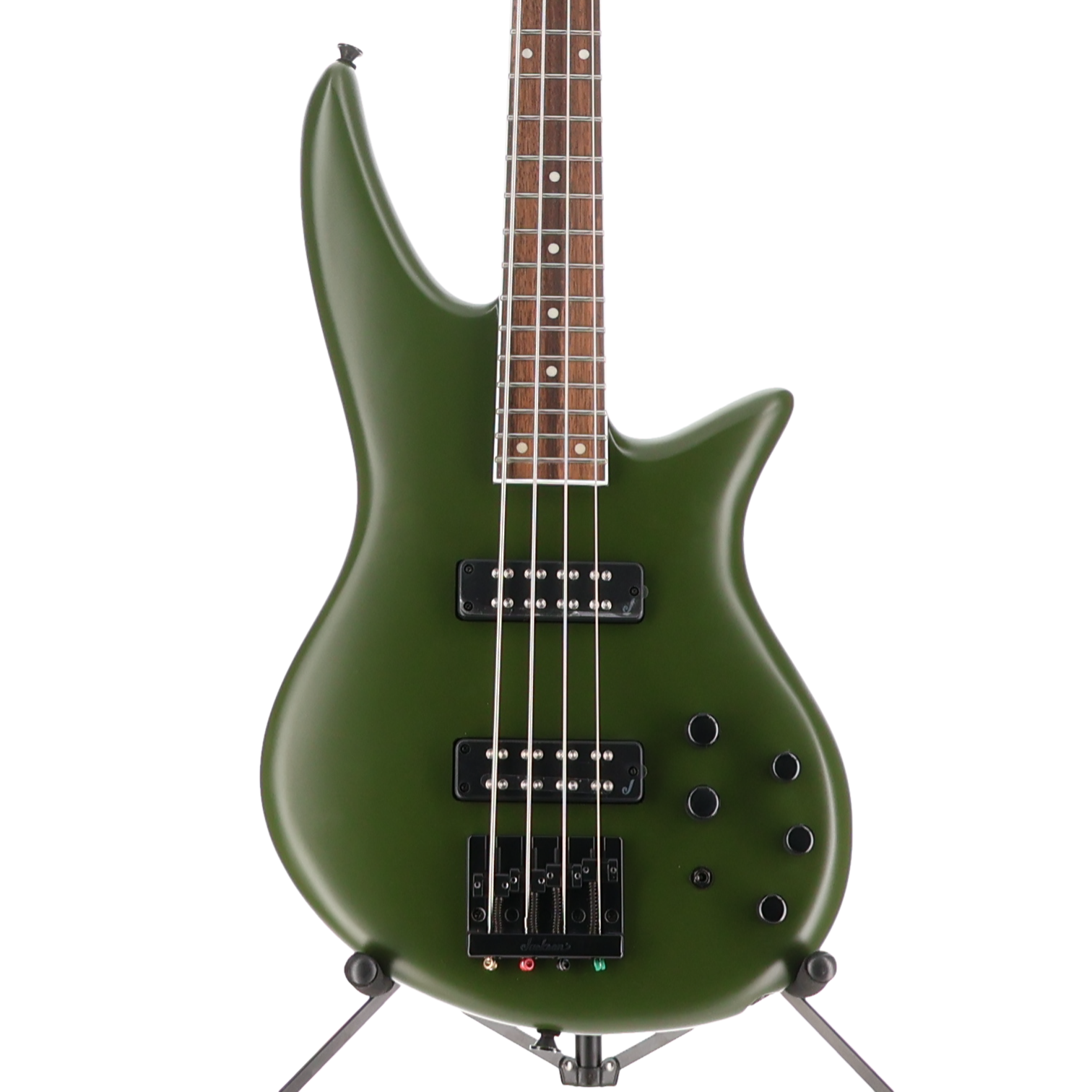 Jackson X Series Spectra Bass SBX IV, Laurel Fingerboard, Matte Army Drab (K9) (14321)