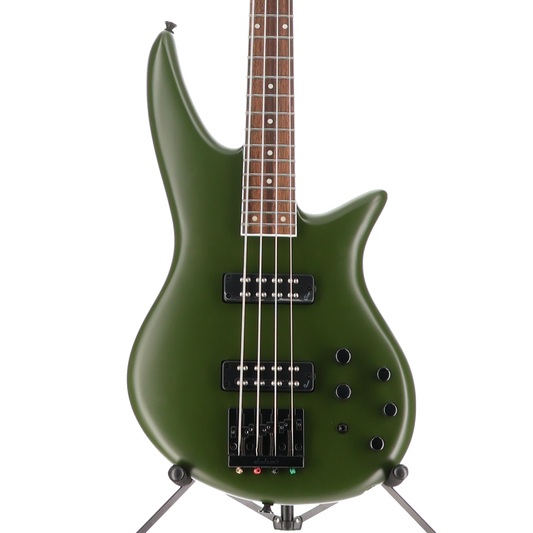 Jackson X Series Spectra Bass SBX IV, Laurel Fingerboard, Matte Army Drab (K9) (14321)