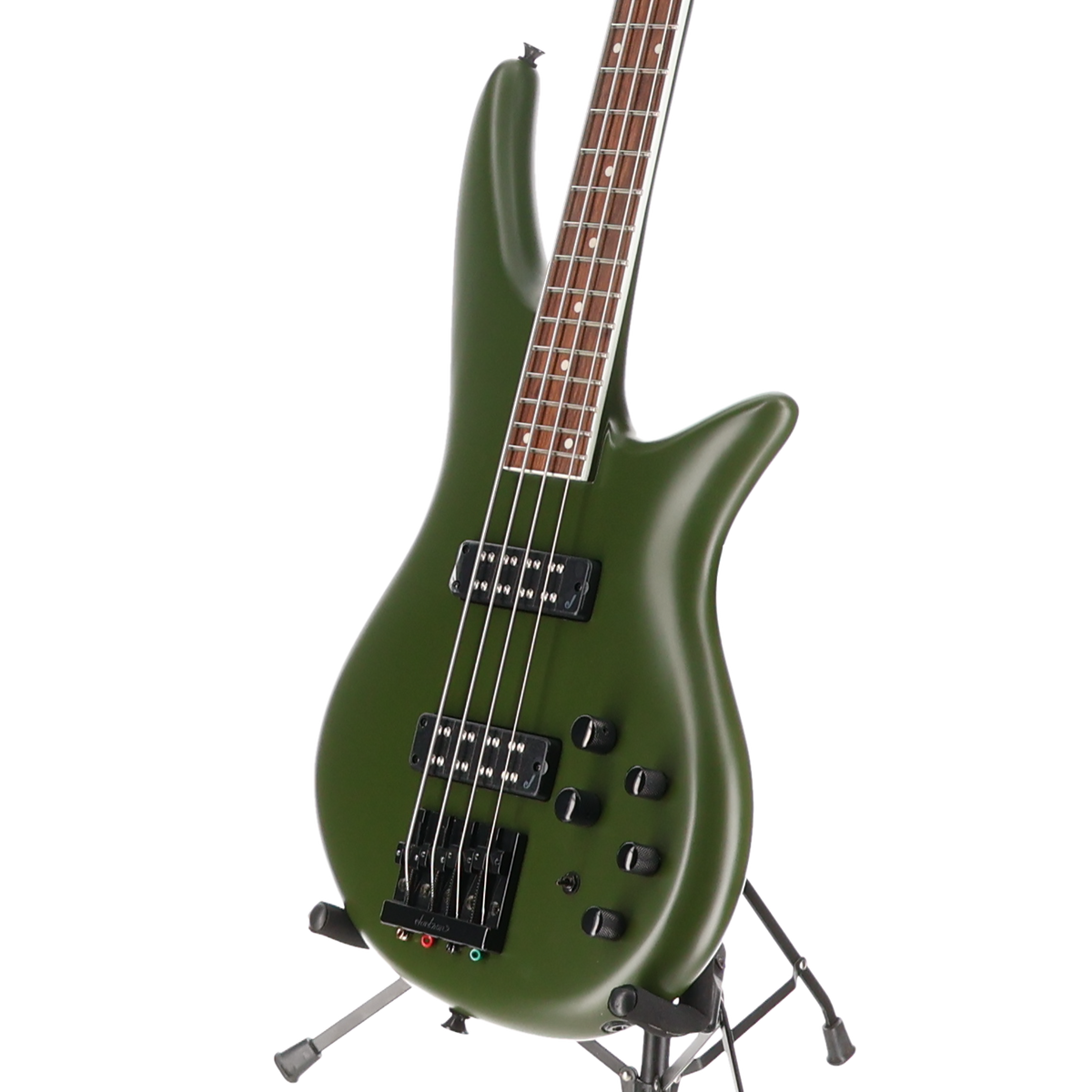 Jackson X Series Spectra Bass SBX IV, Laurel Fingerboard, Matte Army Drab (O4) (00801)