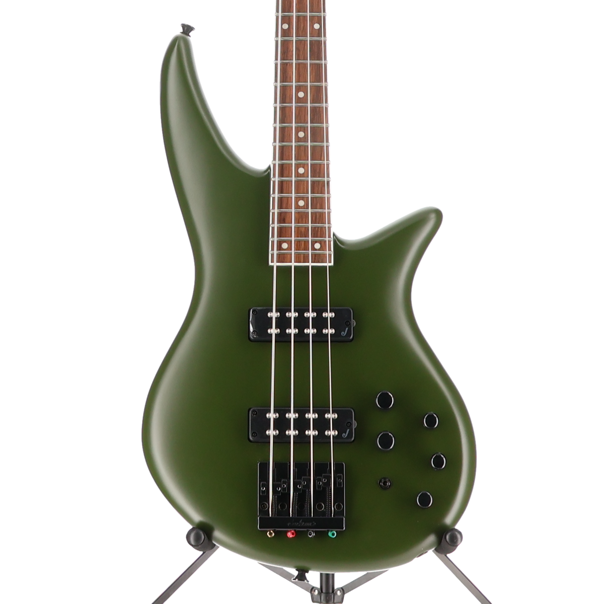 Jackson X Series Spectra Bass SBX IV, Laurel Fingerboard, Matte Army Drab (O4) (00801)