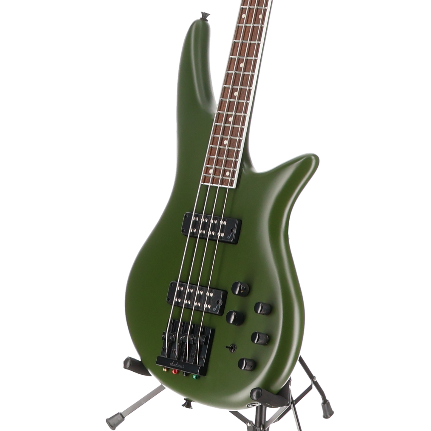 Jackson X Series Spectra Bass SBX IV, Laurel Fingerboard, Matte Army Drab (X7) (14192)