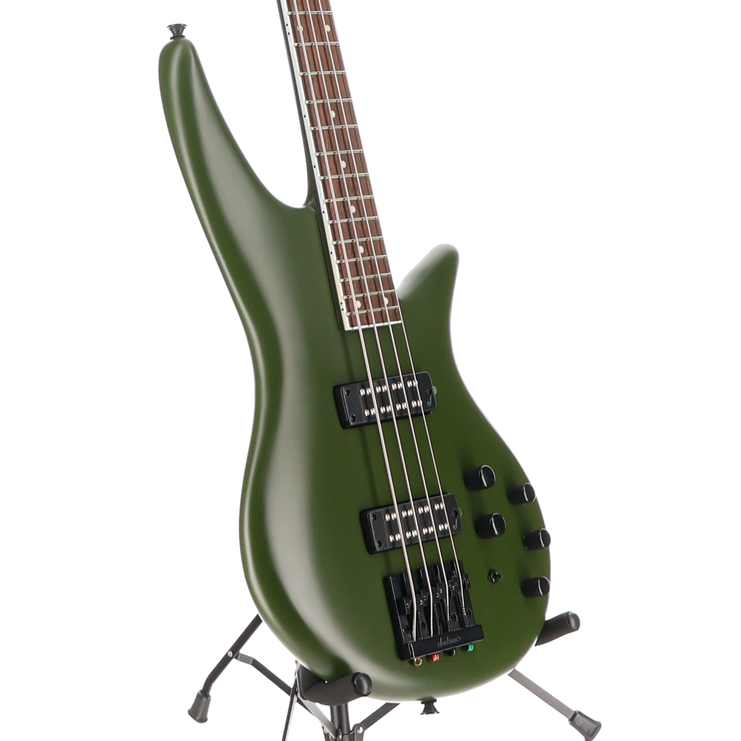 Jackson X Series Spectra Bass SBX IV, Laurel Fingerboard, Matte Army Drab (X7) (14192)