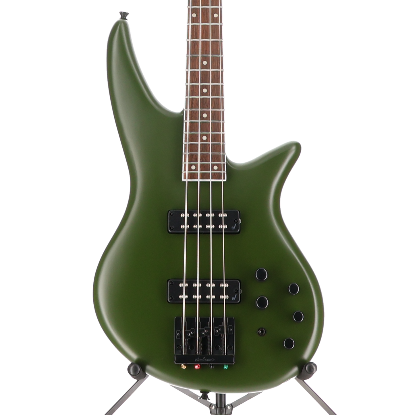 Jackson X Series Spectra Bass SBX IV, Laurel Fingerboard, Matte Army Drab (X7) (14192)