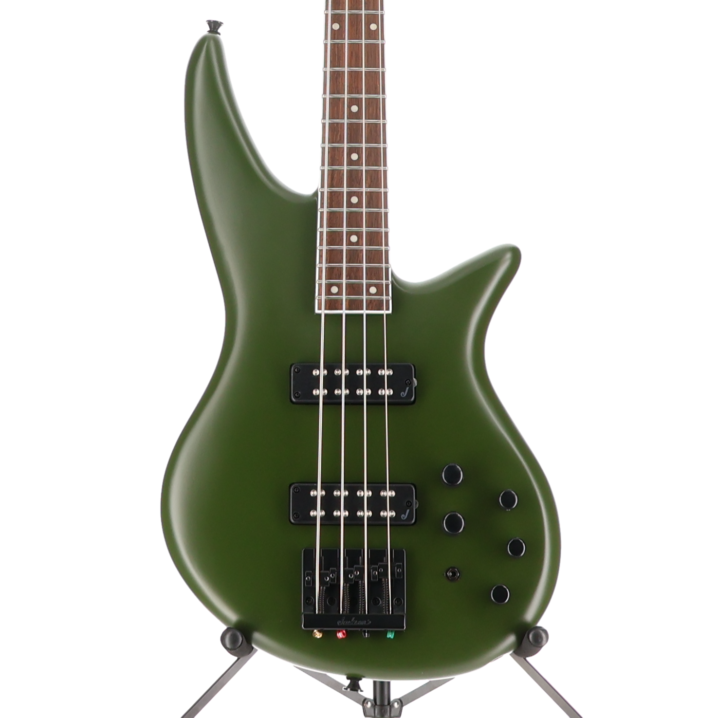 Jackson X Series Spectra Bass SBX IV, Laurel Fingerboard, Matte Army Drab (X7) (14192)