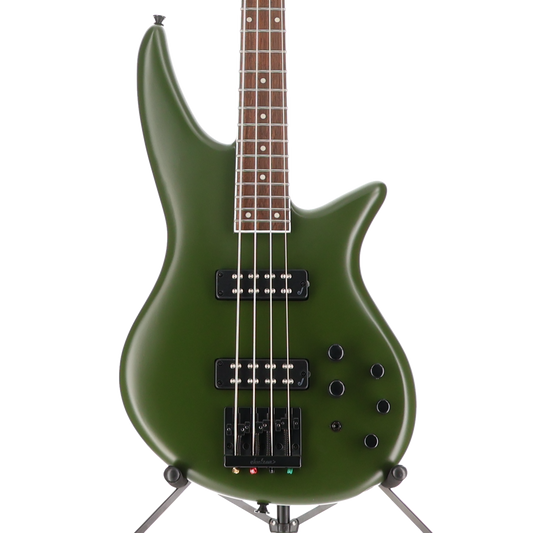 Jackson X Series Spectra Bass SBX IV, Laurel Fingerboard, Matte Army Drab (X7) (14192)