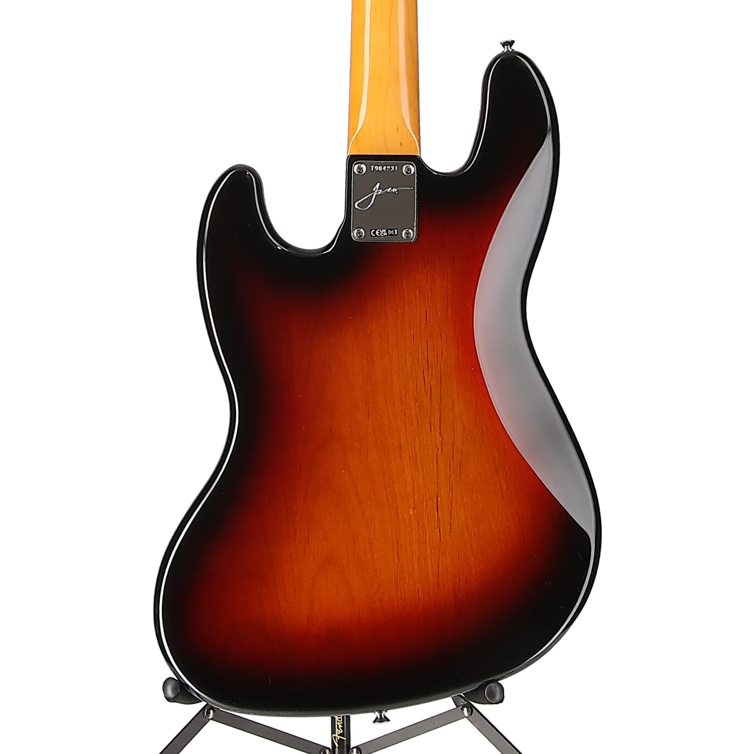 Jaco Pastorius Jazz Bass, Fretless, Pau Ferro Fingerboard, 3-Color Sunburst (EH2) (04231)