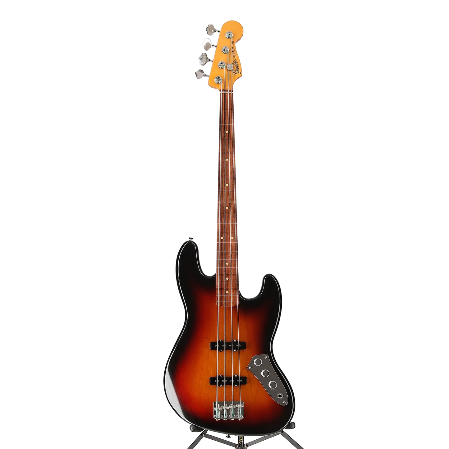 Jaco Pastorius Jazz Bass, Fretless, Pau Ferro Fingerboard, 3-Color Sunburst (EH2) (04231)