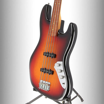 Jaco Pastorius Jazz Bass, Fretless, Pau Ferro Fingerboard, 3-Color Sunburst (RC1) (03569)