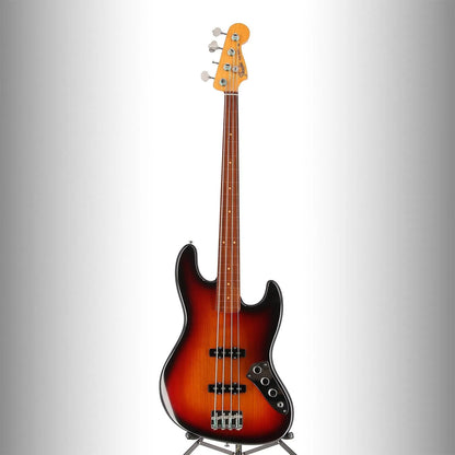 Jaco Pastorius Jazz Bass, Fretless, Pau Ferro Fingerboard, 3-Color Sunburst (RC1) (03569)