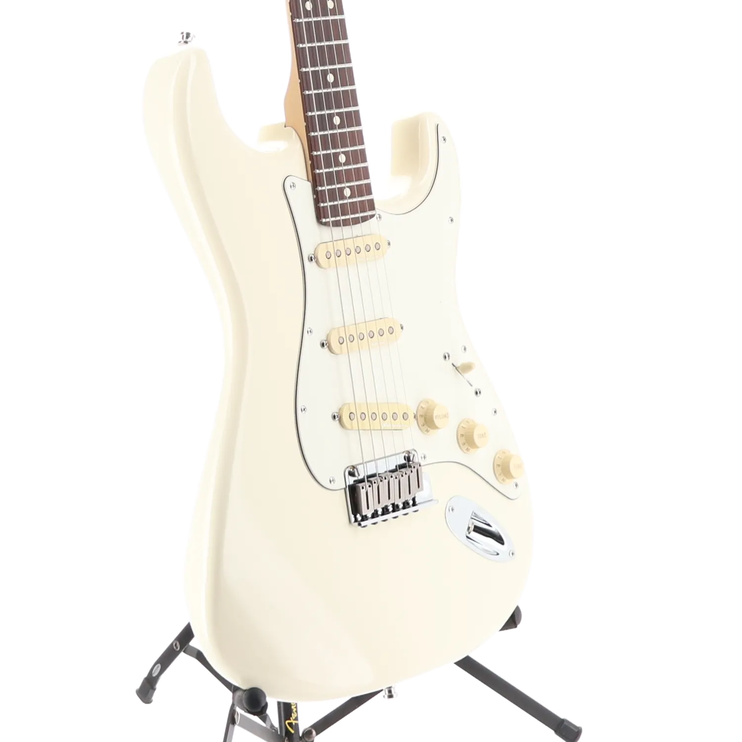 Jeff Beck Stratocaster, Rosewood Fingerboard, Olympic White (B10) (70869)