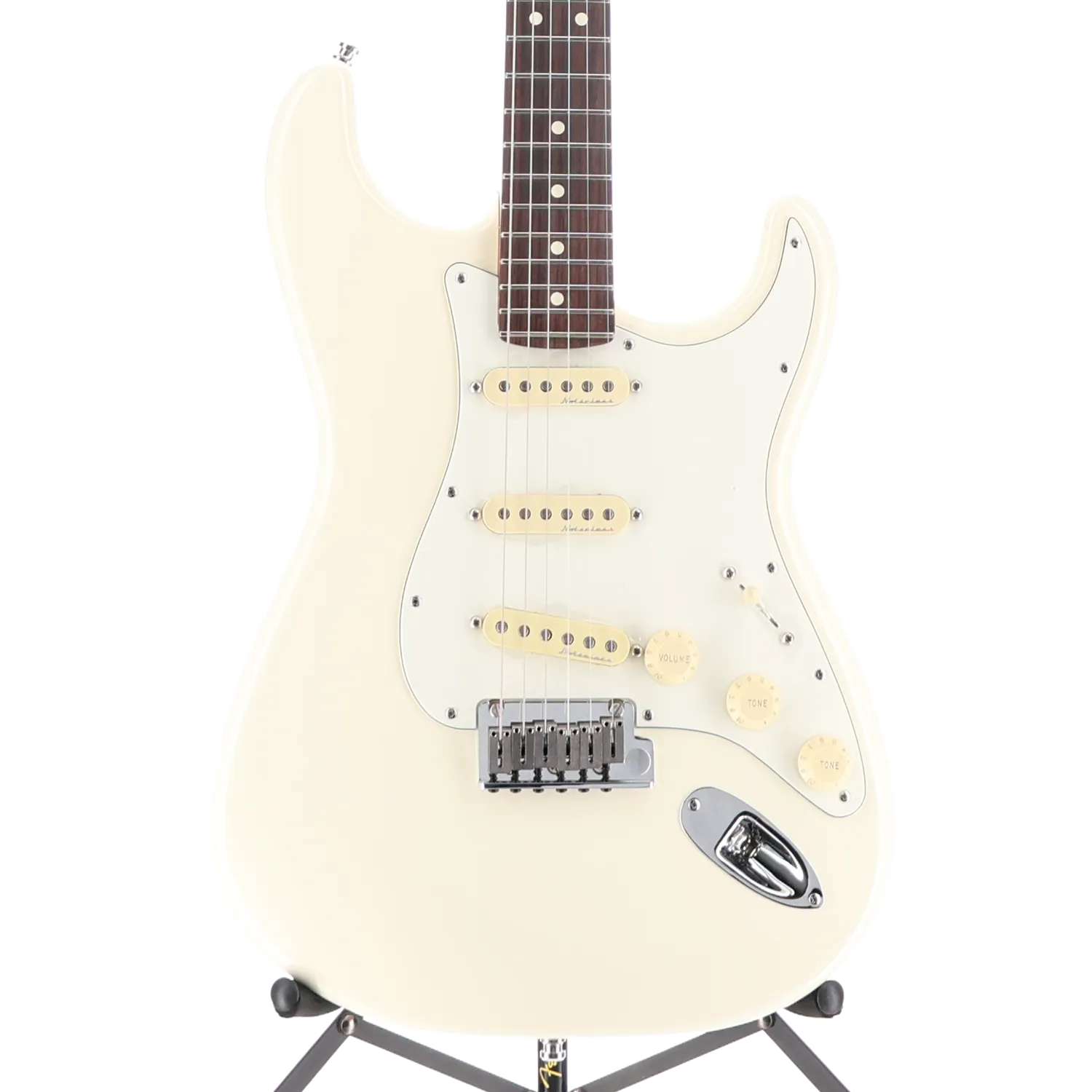 Jeff Beck Stratocaster, Rosewood Fingerboard, Olympic White (B10) (70869)