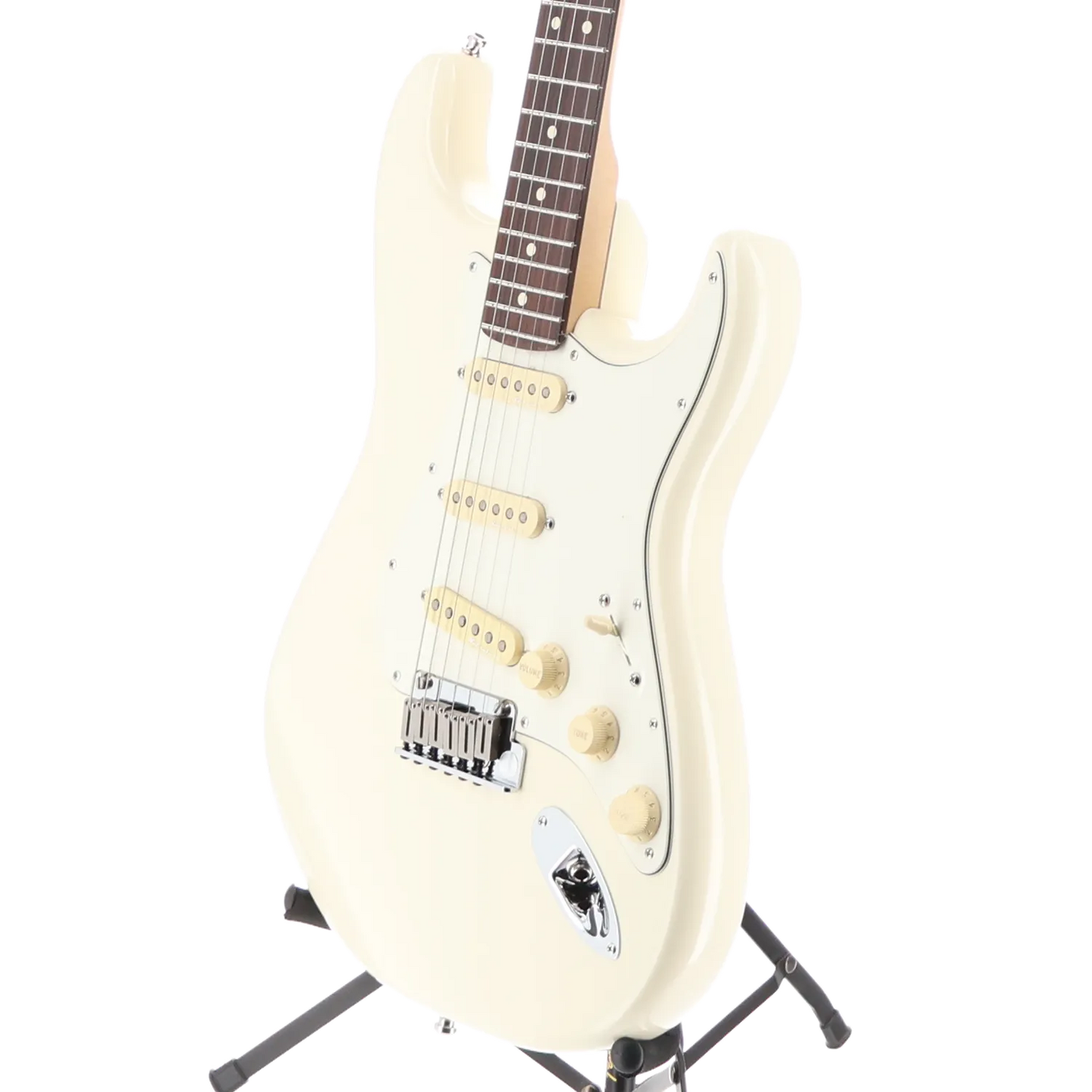 Jeff Beck Stratocaster, Rosewood Fingerboard, Olympic White (DD10) (70869)