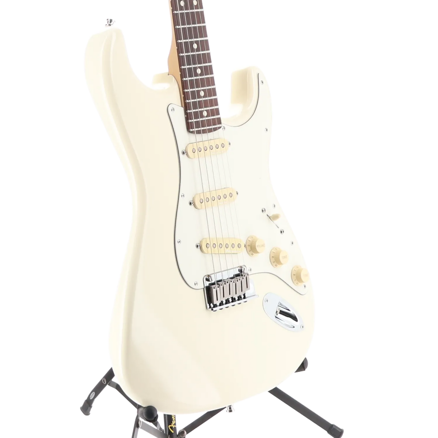 Jeff Beck Stratocaster, Rosewood Fingerboard, Olympic White (DD10) (70869)