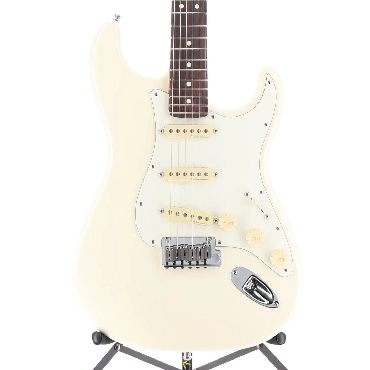 Jeff Beck Stratocaster, Rosewood Fingerboard, Olympic White (DD10) (70869)