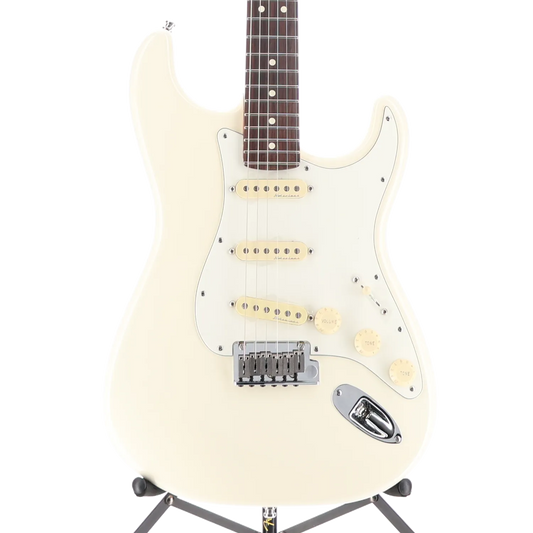 Jeff Beck Stratocaster, Rosewood Fingerboard, Olympic White (DD10) (70869)