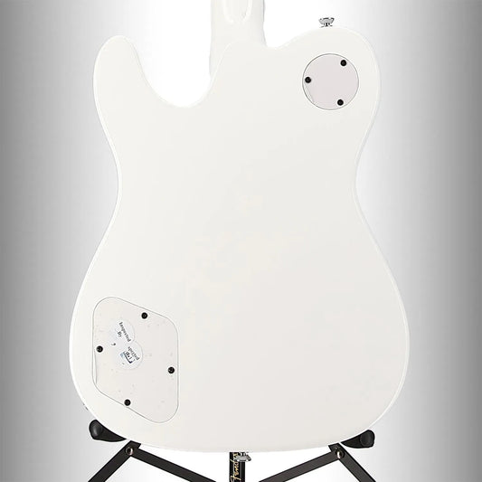 Jim Adkins JA-90 Telecaster Thinline, Laurel Fingerboard, White (Z4) (00238)